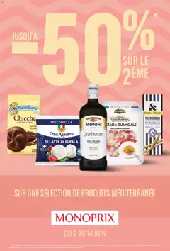 Monoprix - Prévisualisation de Monoprix catalogue valide à partir de 02.06.2026