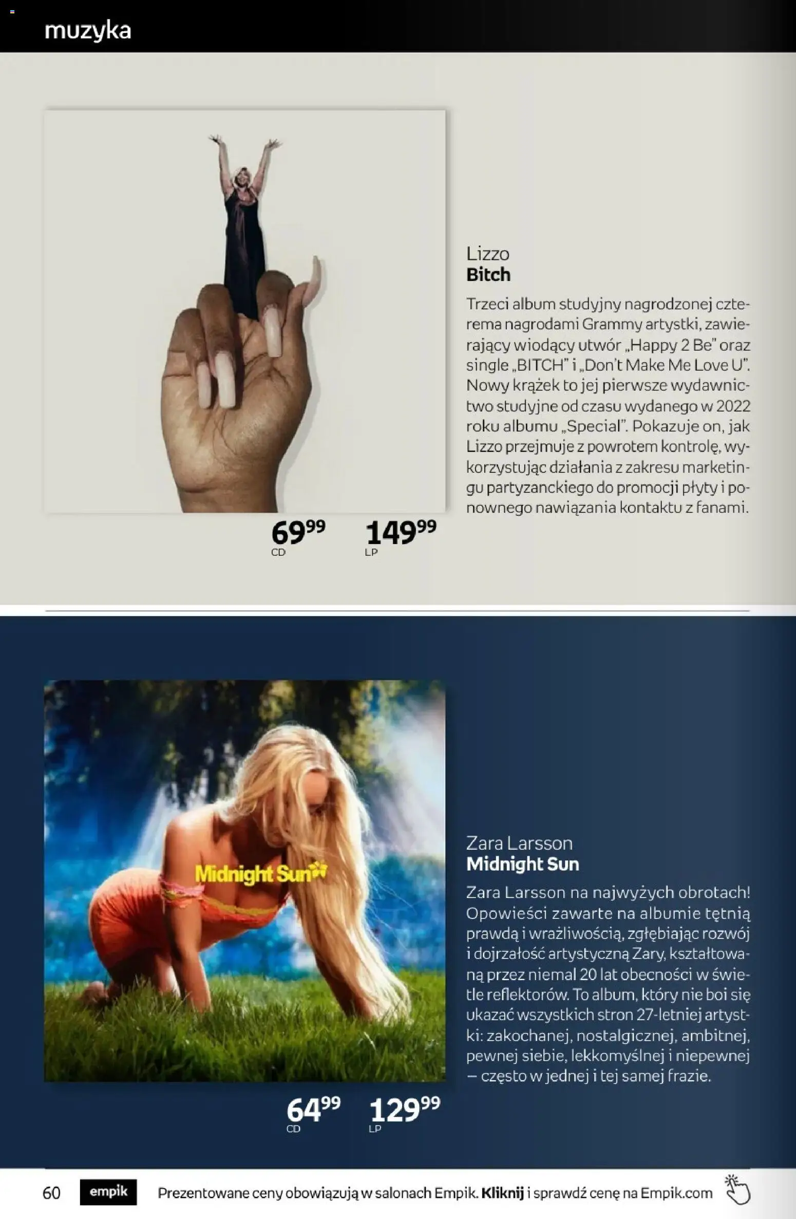 Empik promocje od 03.06.2026 | Strona: 60 | Produkty: Plyty