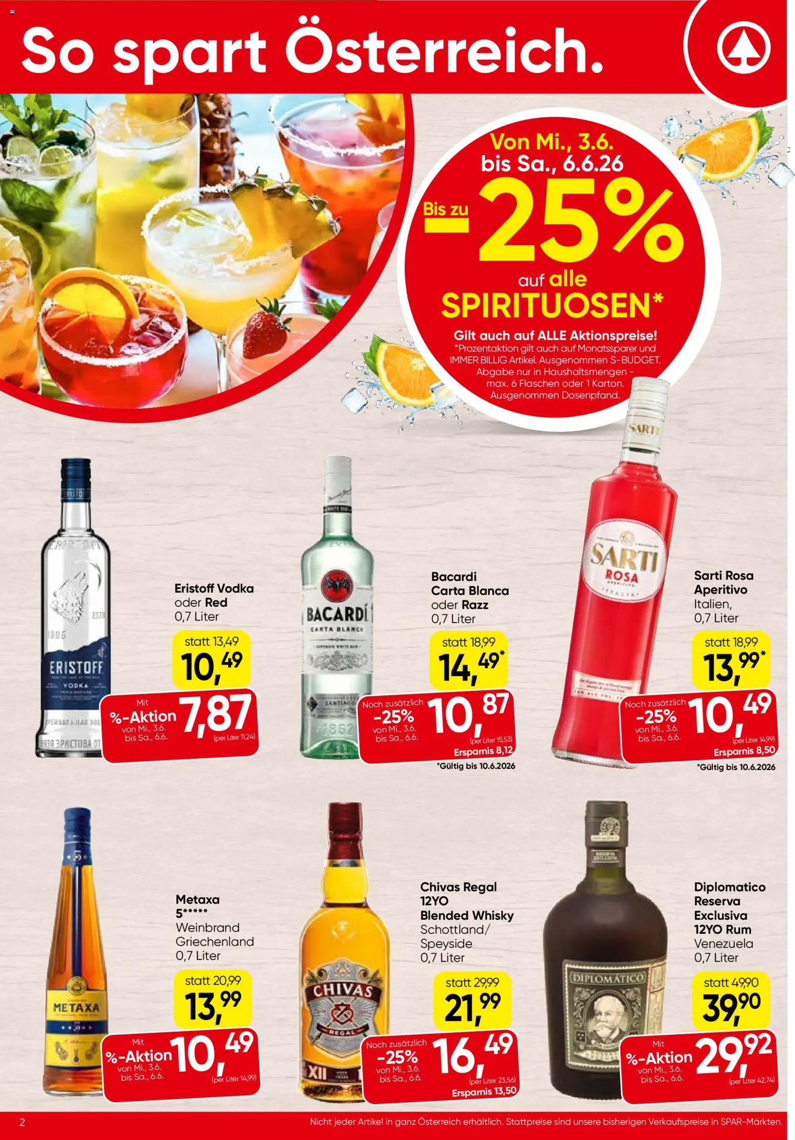 Spar - Kaernten gültig ab 03.06.2026 | Seite: 2 | Produkte: Regal
