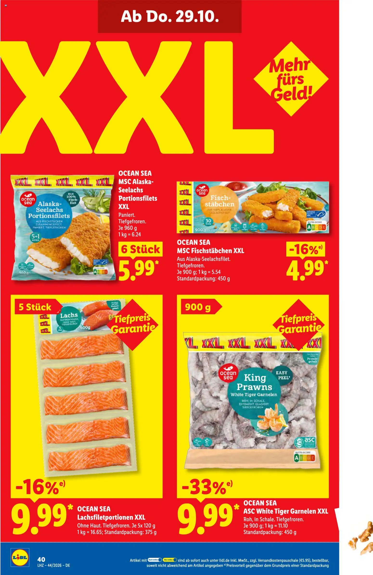 Lidl Německo leták od 26.10.2026 | Strana: 62 | Produkty: Tiger, Protein