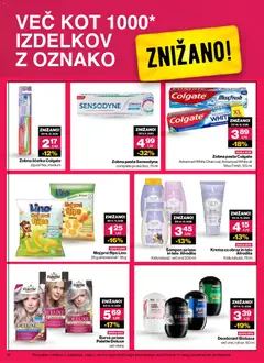 Mercator katalog akcije – veljaven od 26.08.2026 | Stran: 14 | Izdelki: Barva za lase, Krema, Deodorant, Zobna pasta