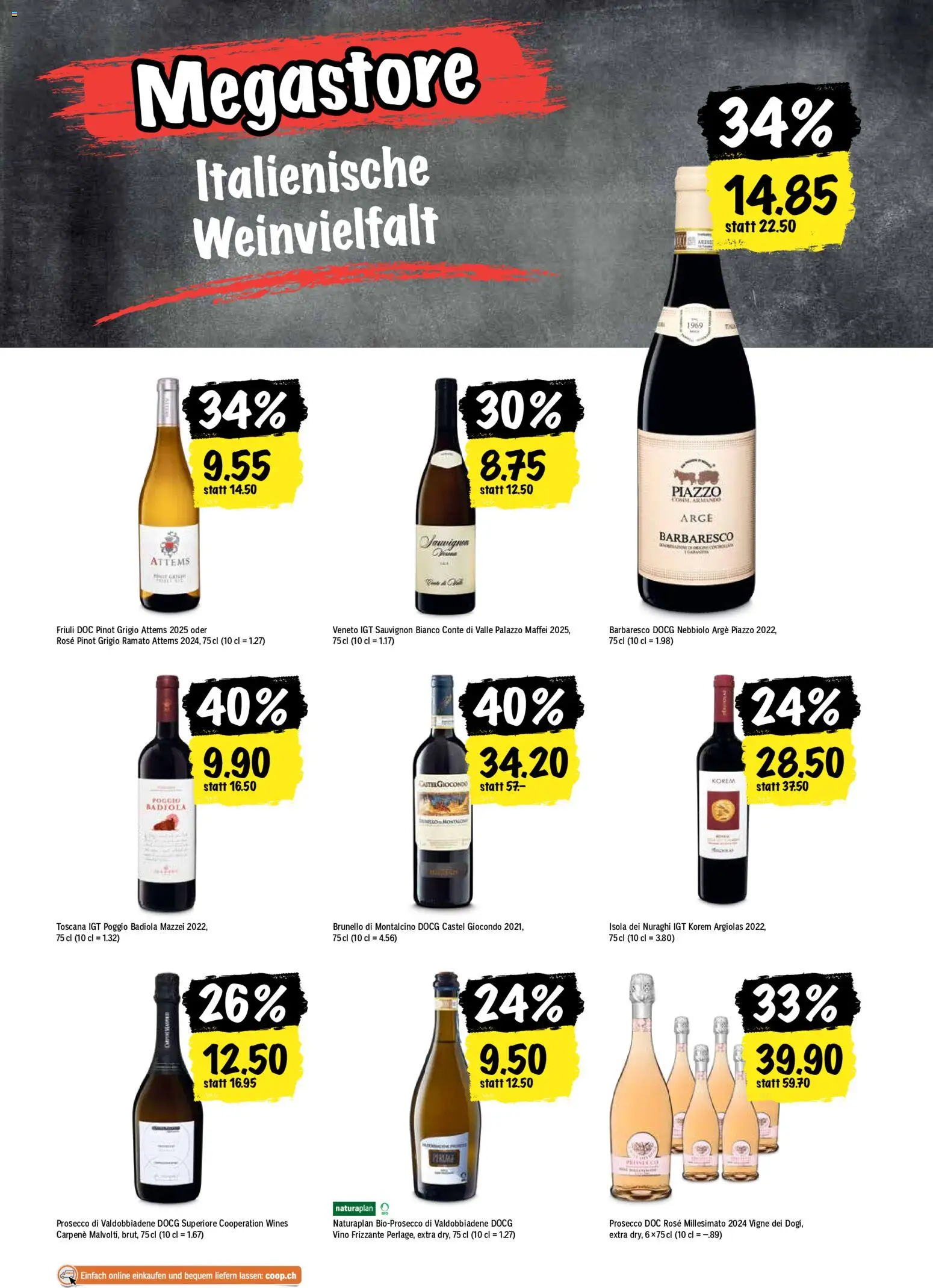 Coop aktionen – gültig ab 27.08.2026 | Seite: 23 | Produkte: Prosecco
