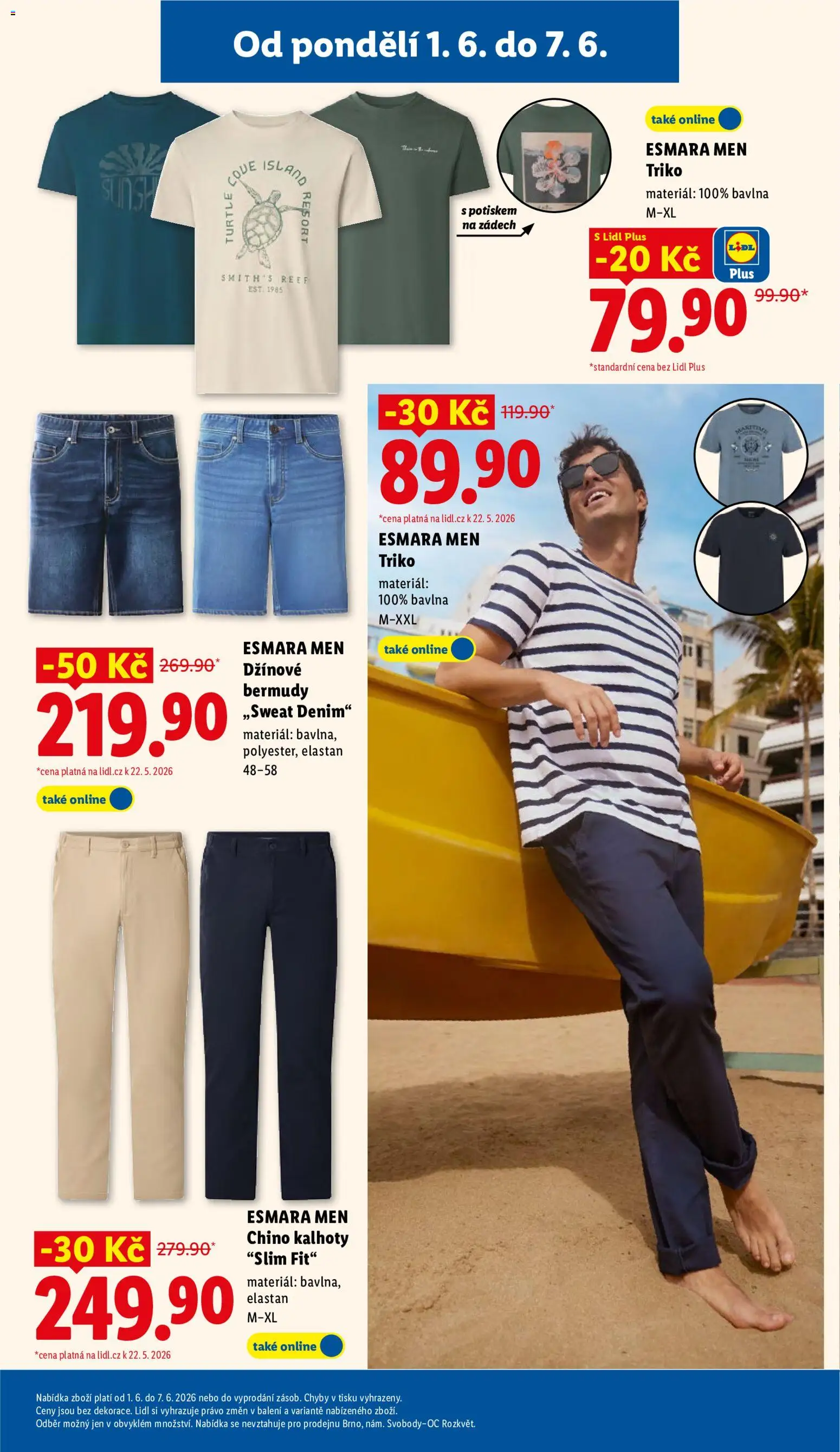 Lidl leták - Spotřební zboží od 01.06.2026 | Strana: 15 | Produkty: Kalhoty, Pants