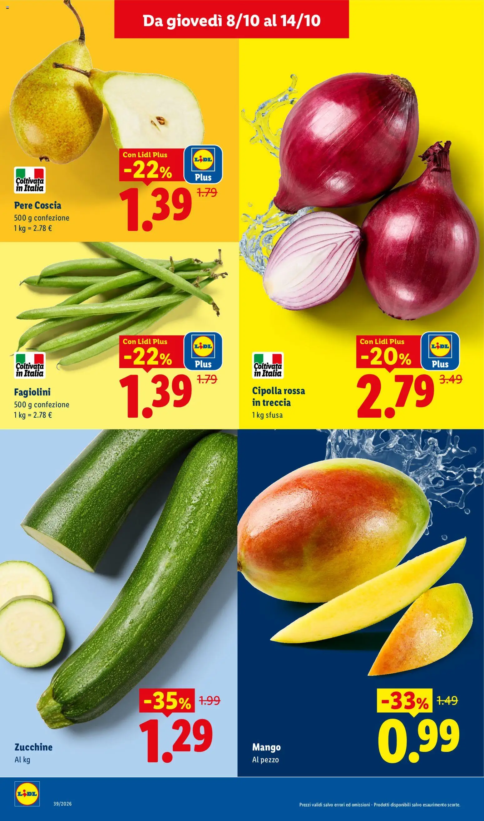 Volantino Lidl del 08/10/2026 | Pagina: 4