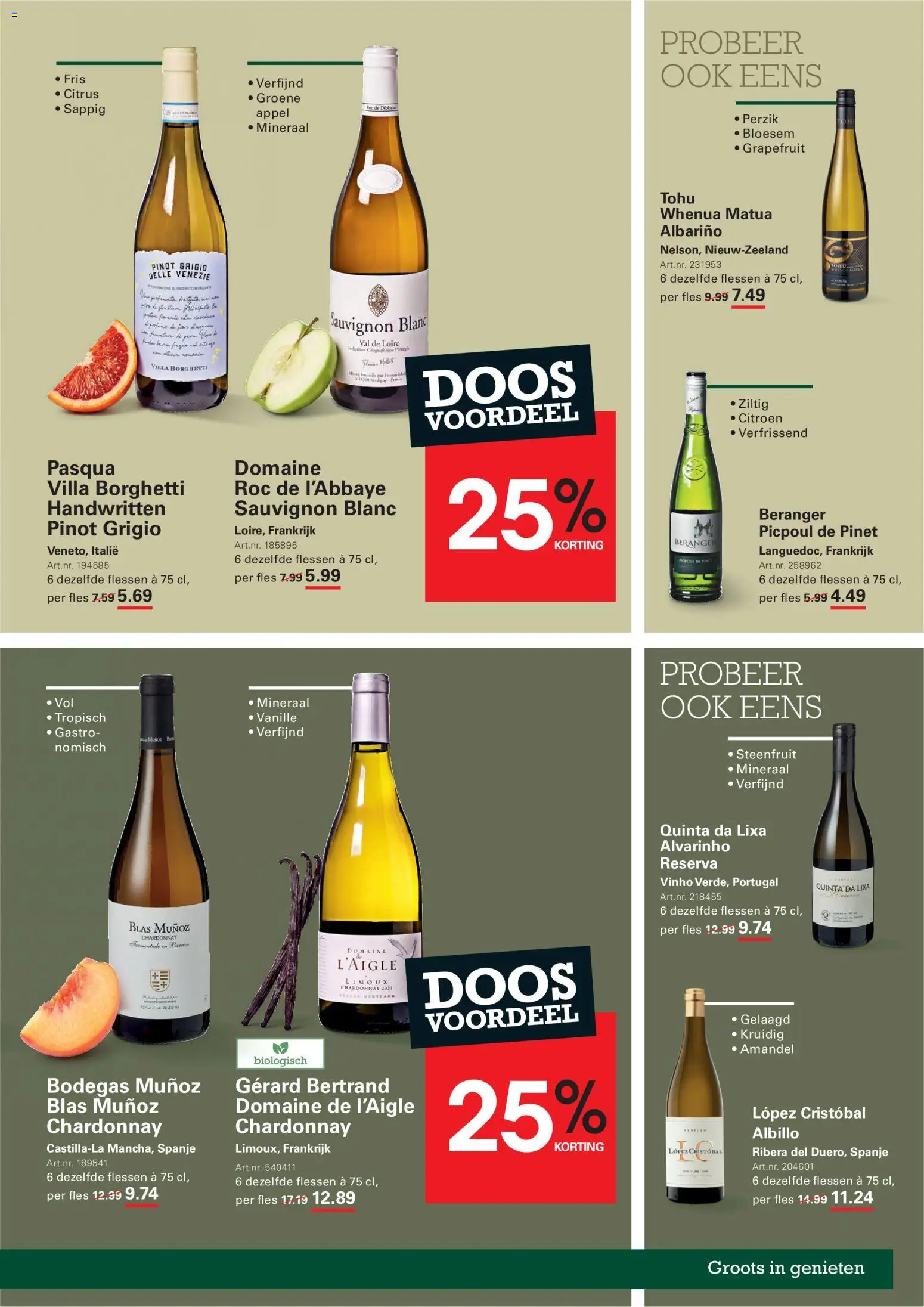 {H1} | Pagina: 19 | Producten: Grapefruit, Citroen, Fles, Appel