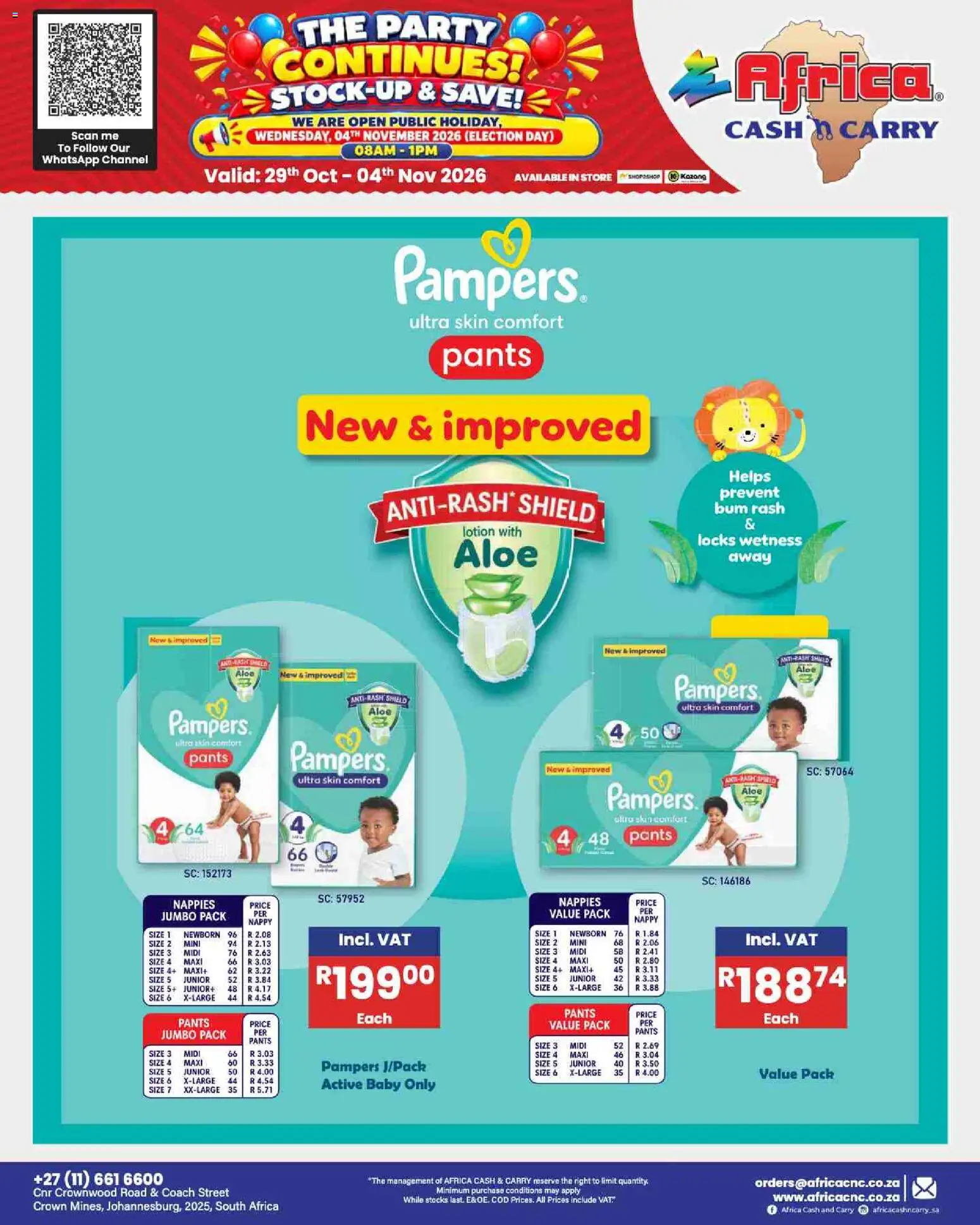 New Africa Cash & Carry catalogue – valid from 29/10/2026 | Page: 103