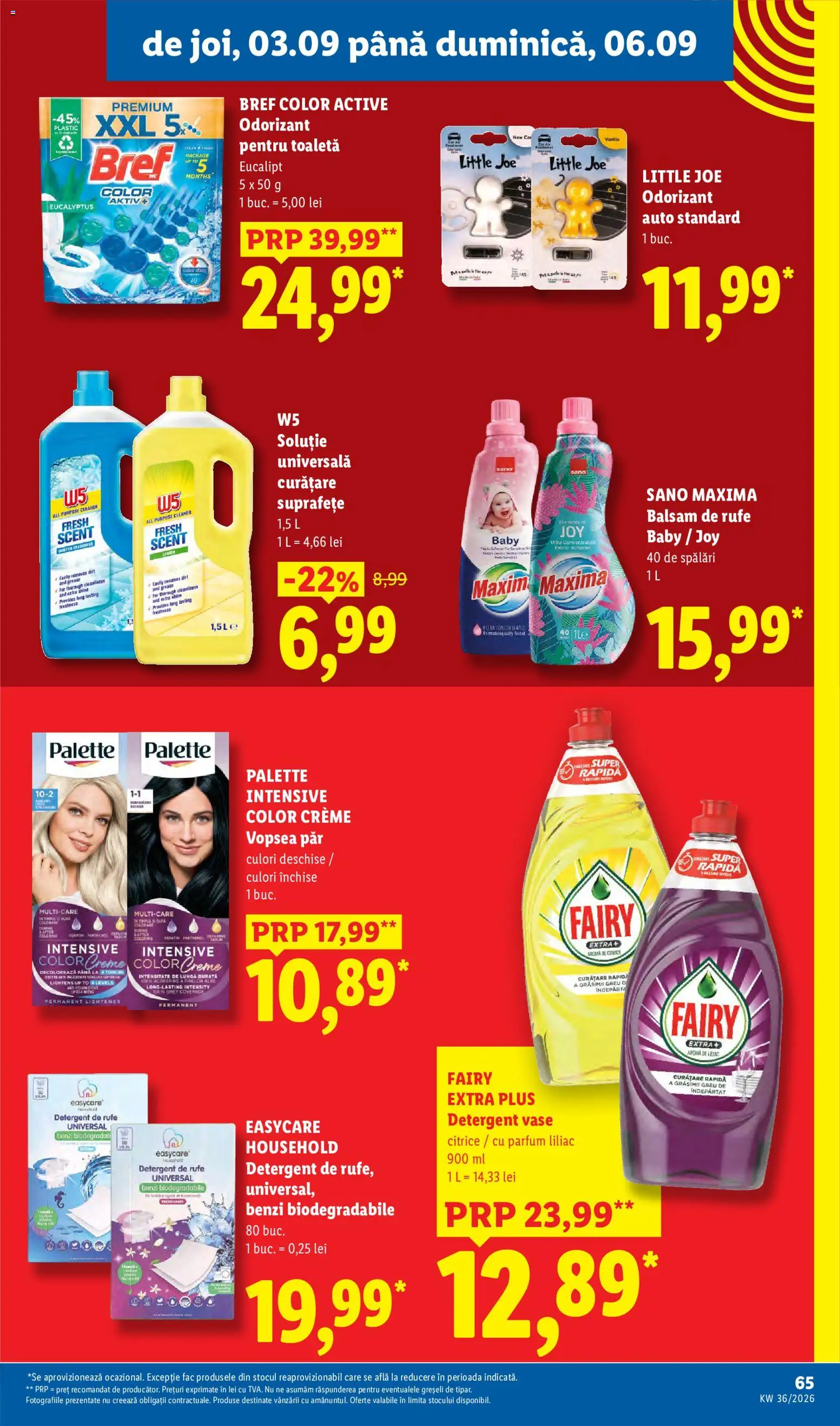 Noul catalog Lidl – valabil de la 31.08.2026 | Pagină: 65