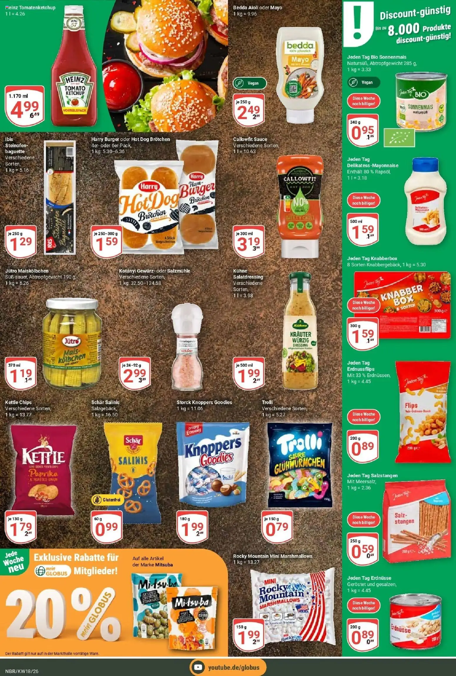 Globus Prospekt Neubrandenburg	 – gültig ab 27.04.2026 | Seite: 12 | Produkte: Dressing, Paprika, Chili, Knoppers