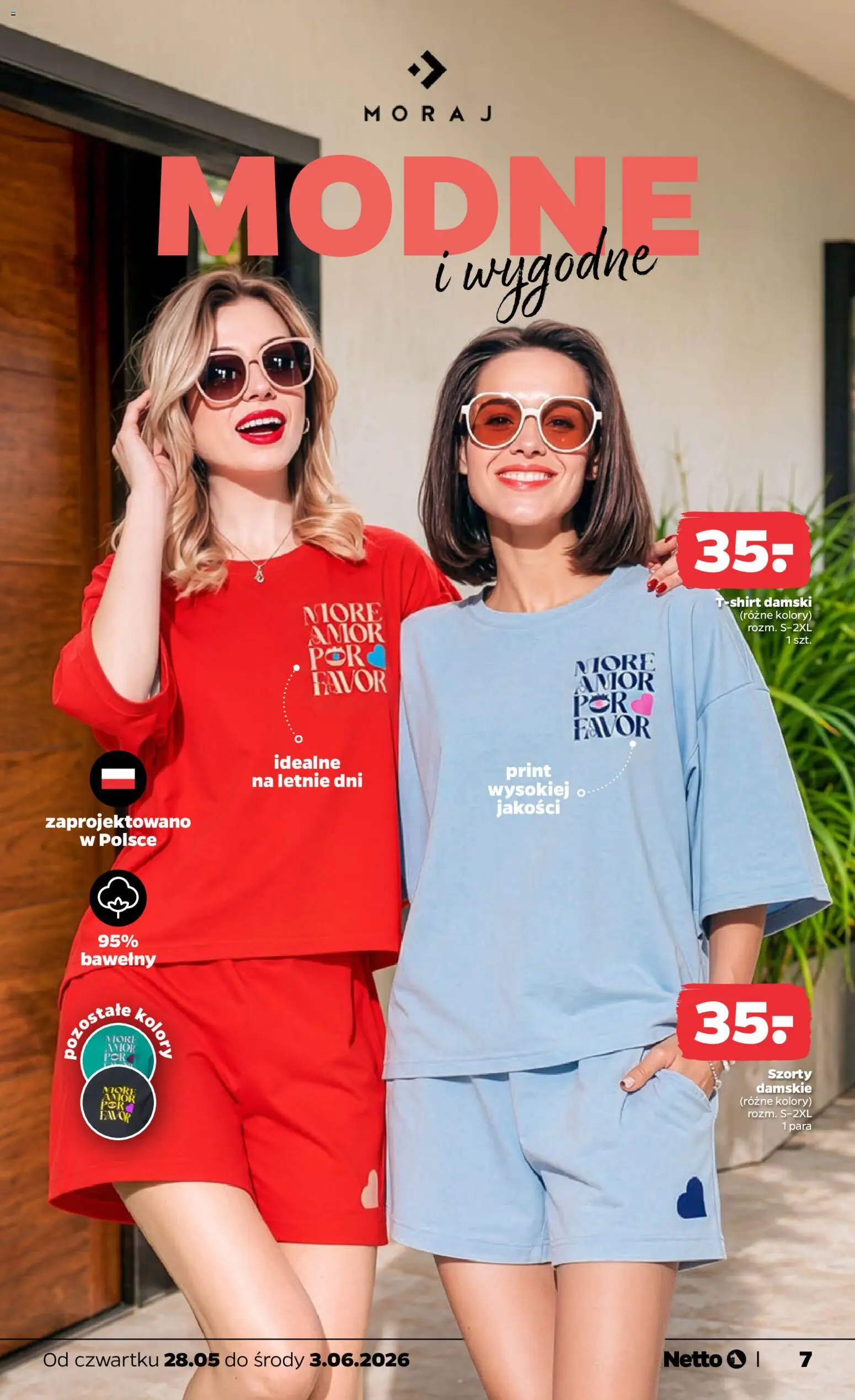 Netto gazetka od czwartku NonFood od 28.05.2026 | Strona: 7 | Produkty: Szorty