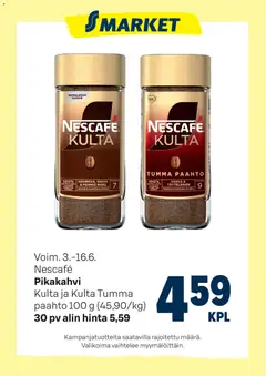 S-market-mainoslehti voimassa 03.06.2026 alkaen