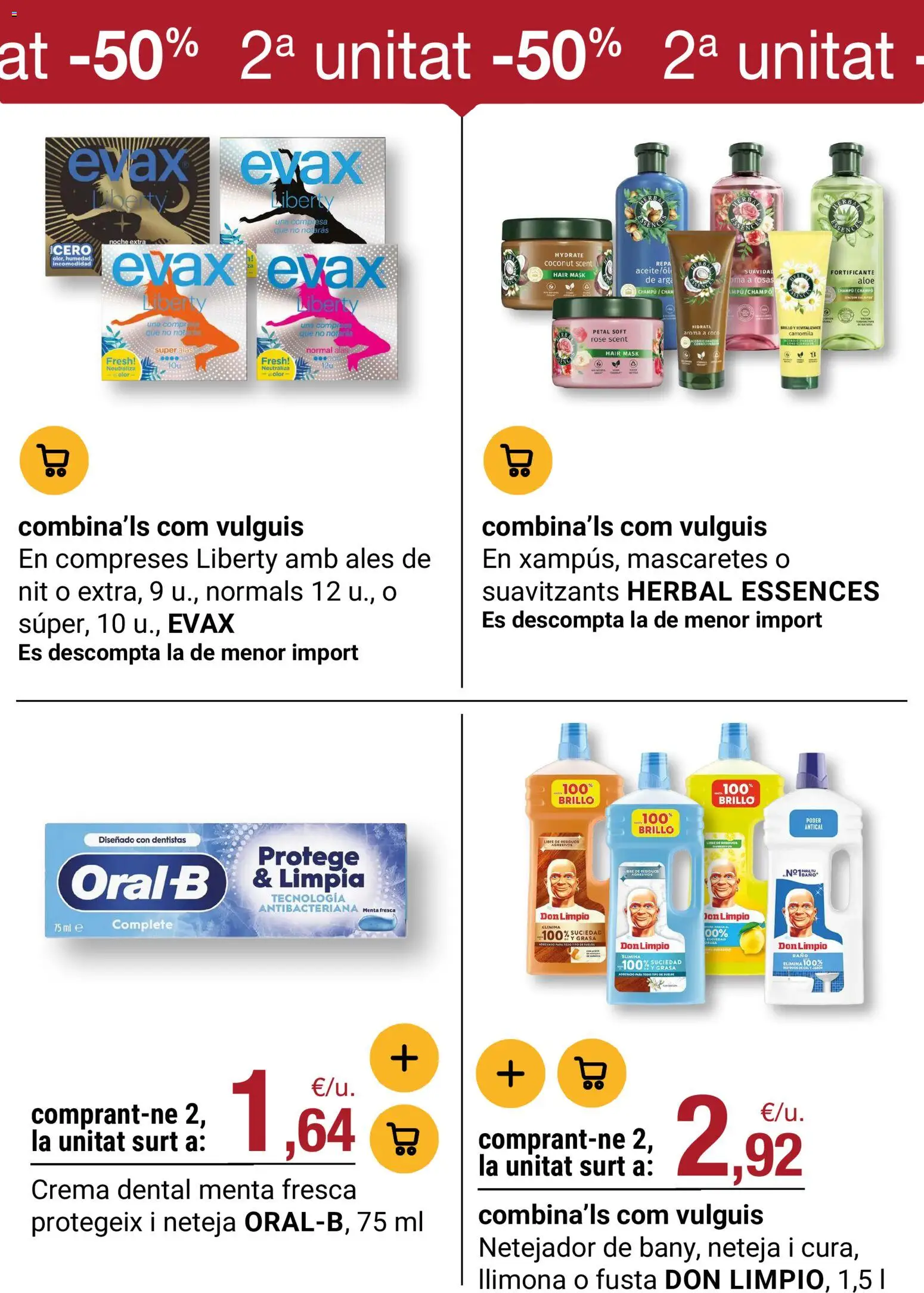 Bonpreu folleto │ válido desde el 29/09/2026 | Página: 46 | Productos: Champú, Coco, Crema