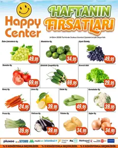 14 Ekim 2026 tarihinden itibaren geçerli olan Happy Center kataloğu önizlemesi