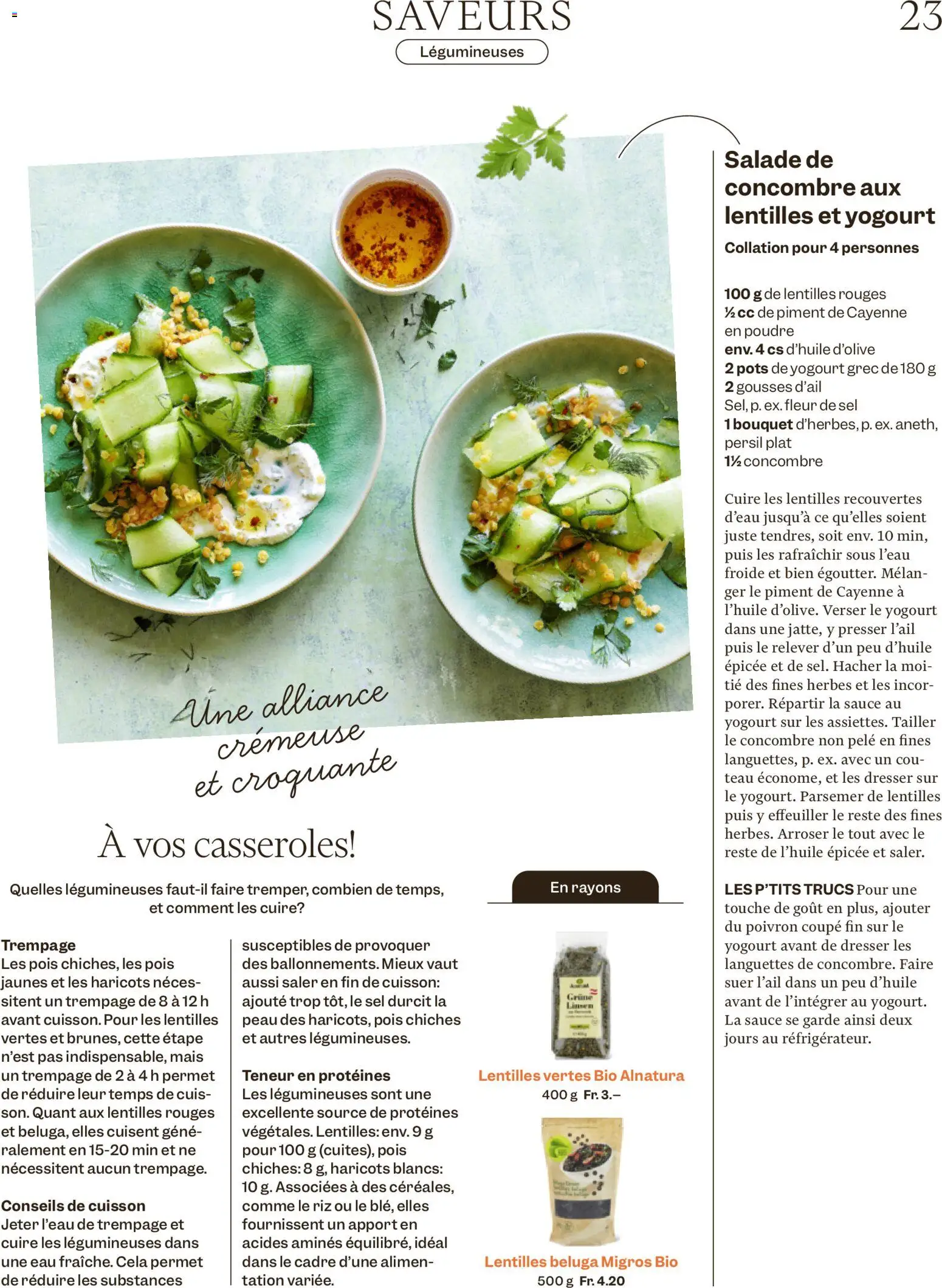 Migros aktionen Magazine FR – gültig ab 12.08.2026 | Seite: 23 | Produkte: Mais