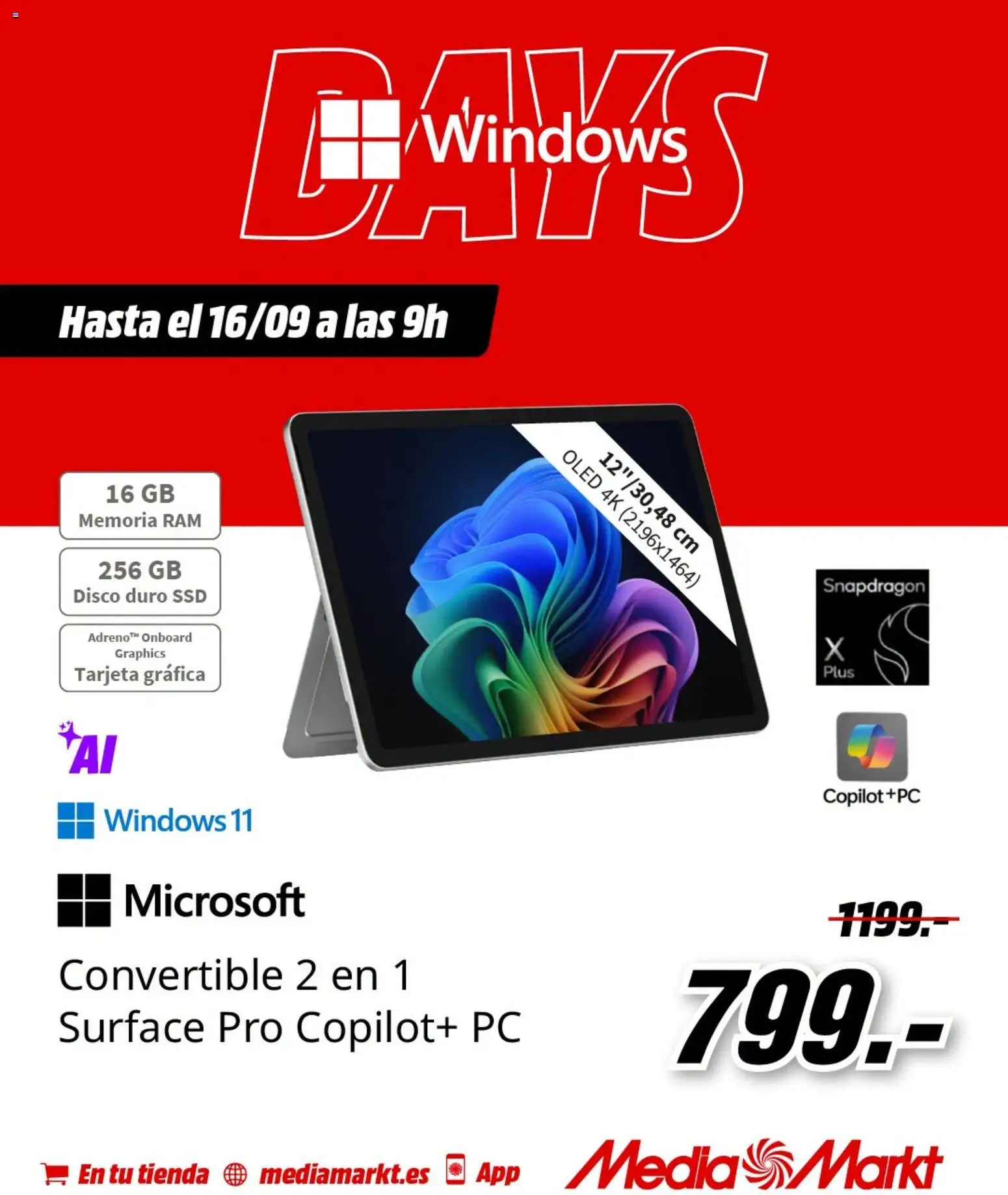 Media Markt Windows Days │ válido desde el 10/09/2026 | Página: 2 | Productos: PC, Disco