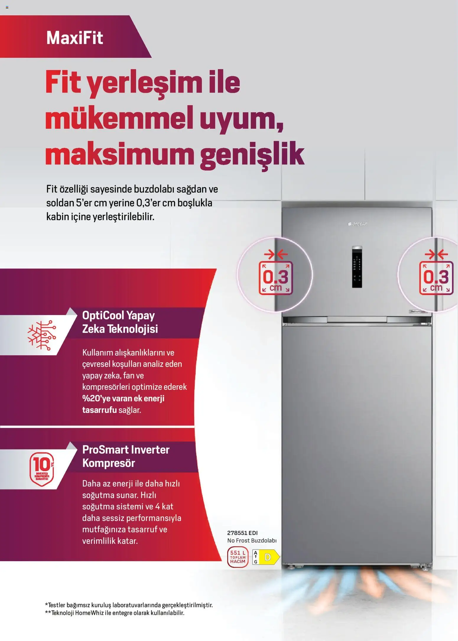 Arçelik Katalog - 10 Ağustos 2026 tarihinden itibaren geçerlidir | Sayfa: 6 | Ürünler: Buzdolabı, Fan