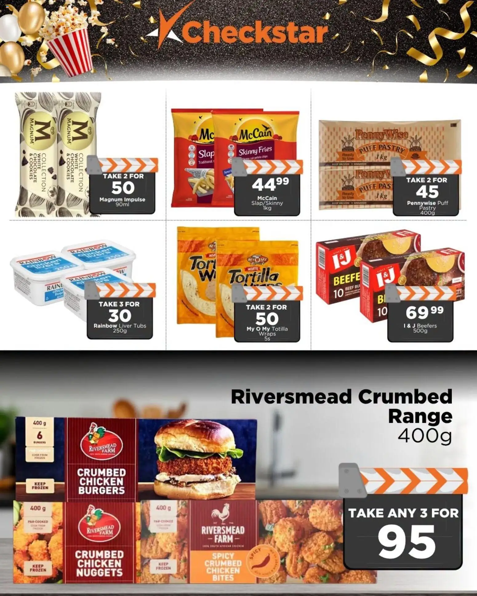 New Check Star catalogue – valid from 21/10/2026 | Page: 6 | Products: Puff pastry, Chicken, Beef, Burgers