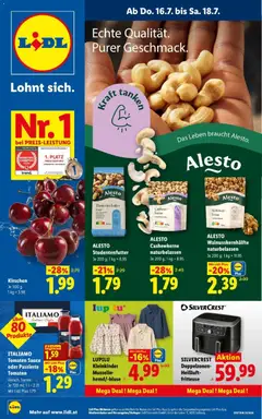 Lidl - Flugblatt ab 16.07.2026 gültig