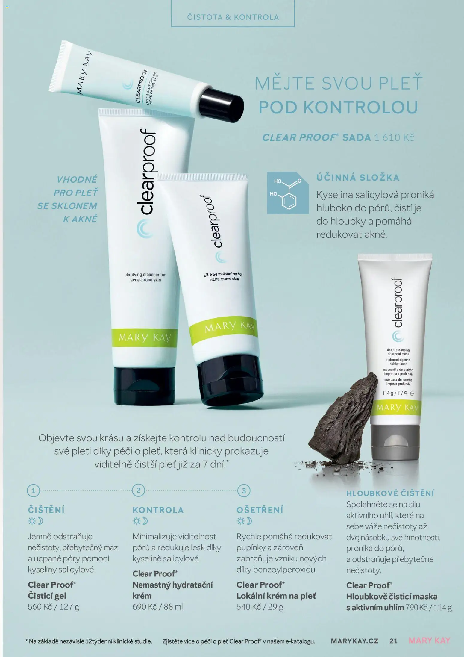 Mary Kay kniha o kráse od 01.07.2026 | Strana: 21 | Produkty: Krém, Hydratační krém, Maska