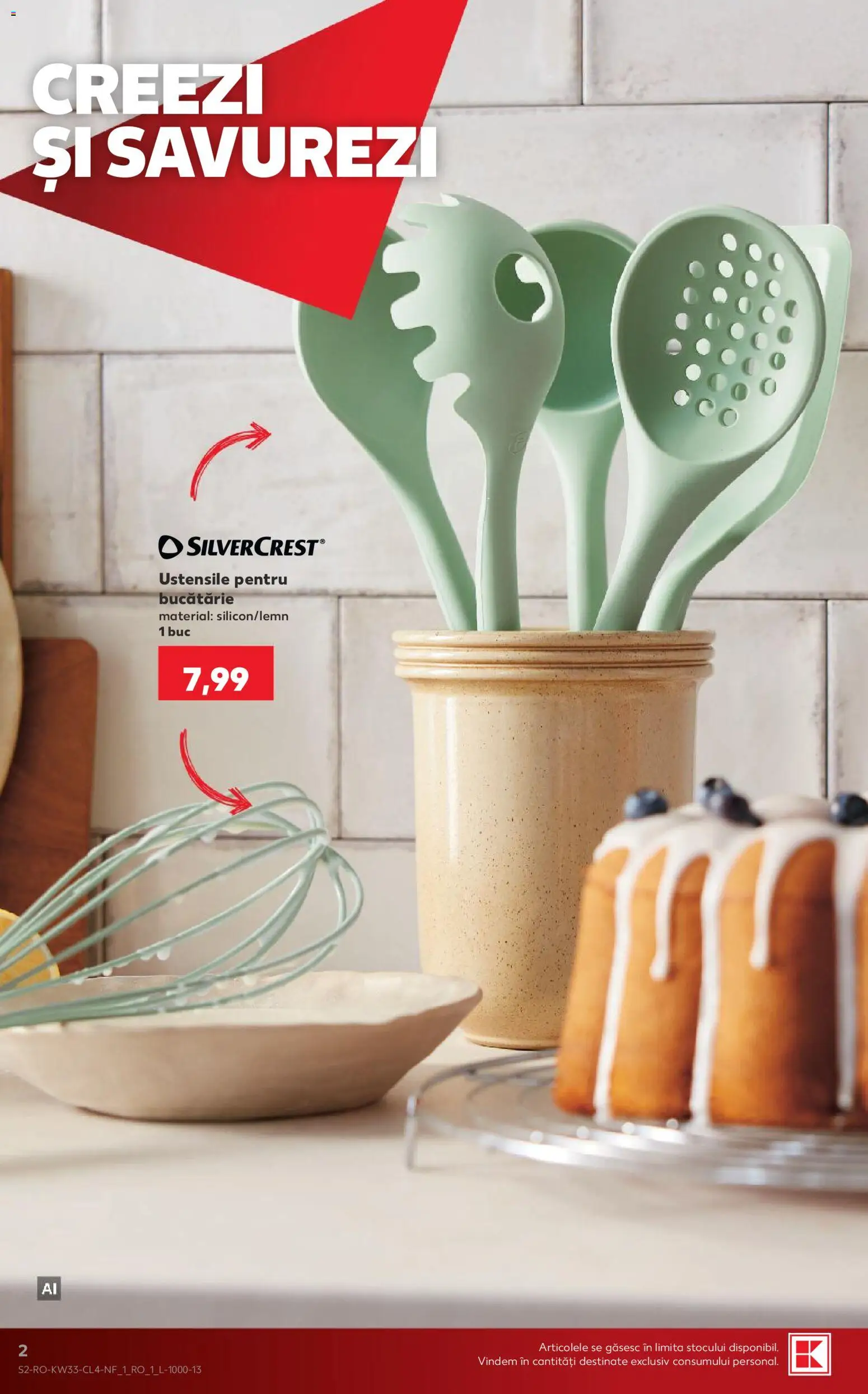 Noul catalog Kaufland – valabil de la 12.08.2026 | Pagină: 2 | Produse: Bucătărie