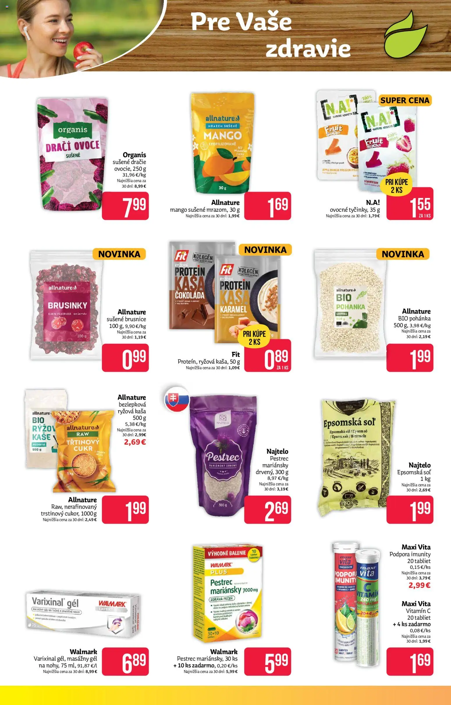 Nové Teta drogerie akcie – leták je platný od 25.05.2026 | Strana: 12 | Produkty: Tablet, Protein, Trstinový cukor