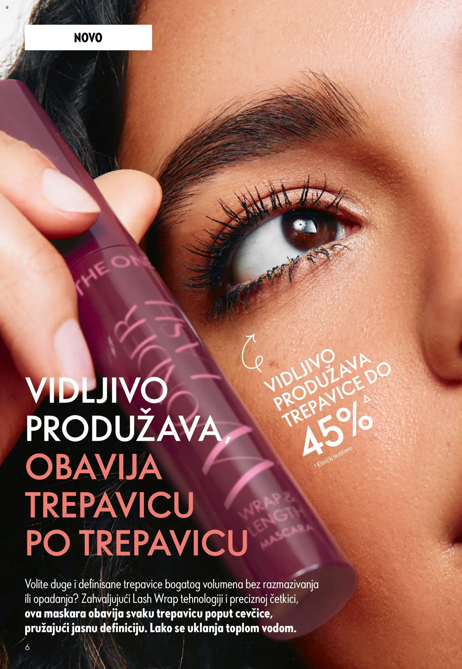 Oriflame katalog - važi od 16.09.2026 | Strana: 6 | Proizvode: Maskara