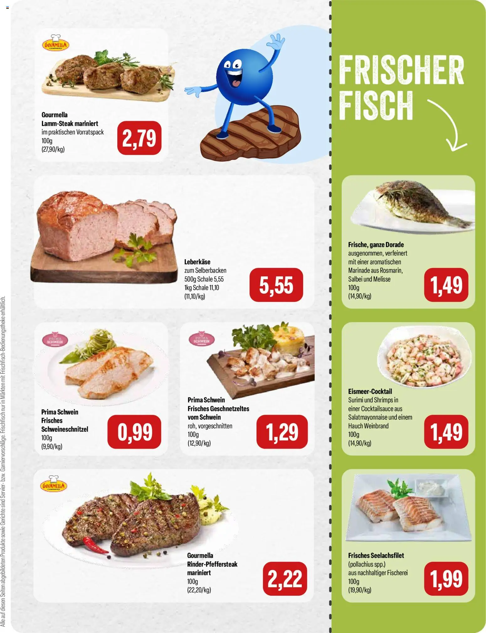 Feneberg Angebote – gültig ab 23.07.2026 | Seite: 3 | Produkte: Dorade, Fisch, Leberkase
