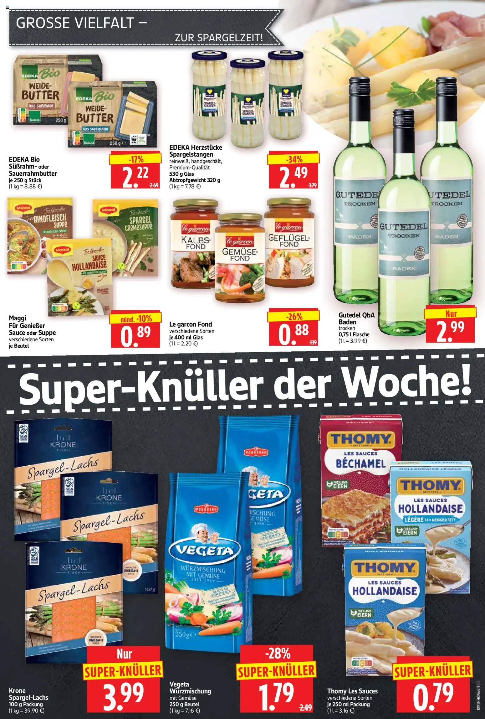 HERKULES Prospekt 	 – gültig ab 04.05.2026 | Seite: 9 | Produkte: Maggi, Butter, Fisch, Sauerrahm