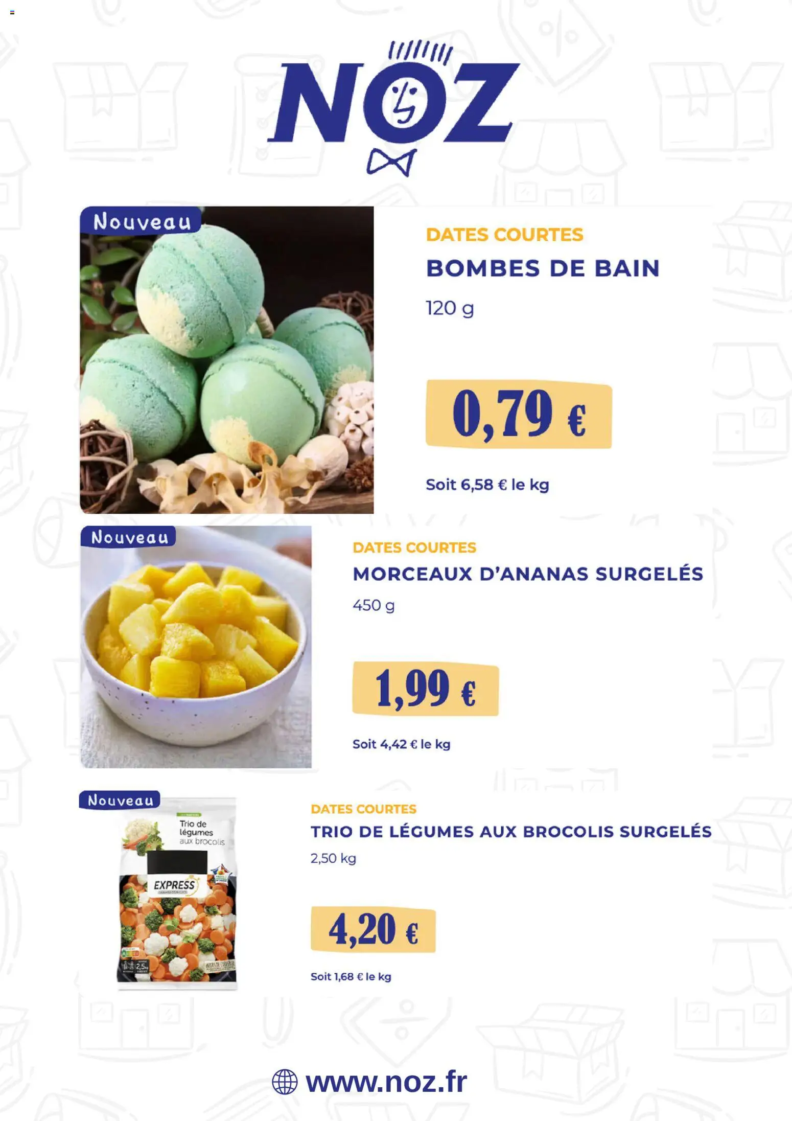 {H1} | Page: 3 | Produits: Brocolis