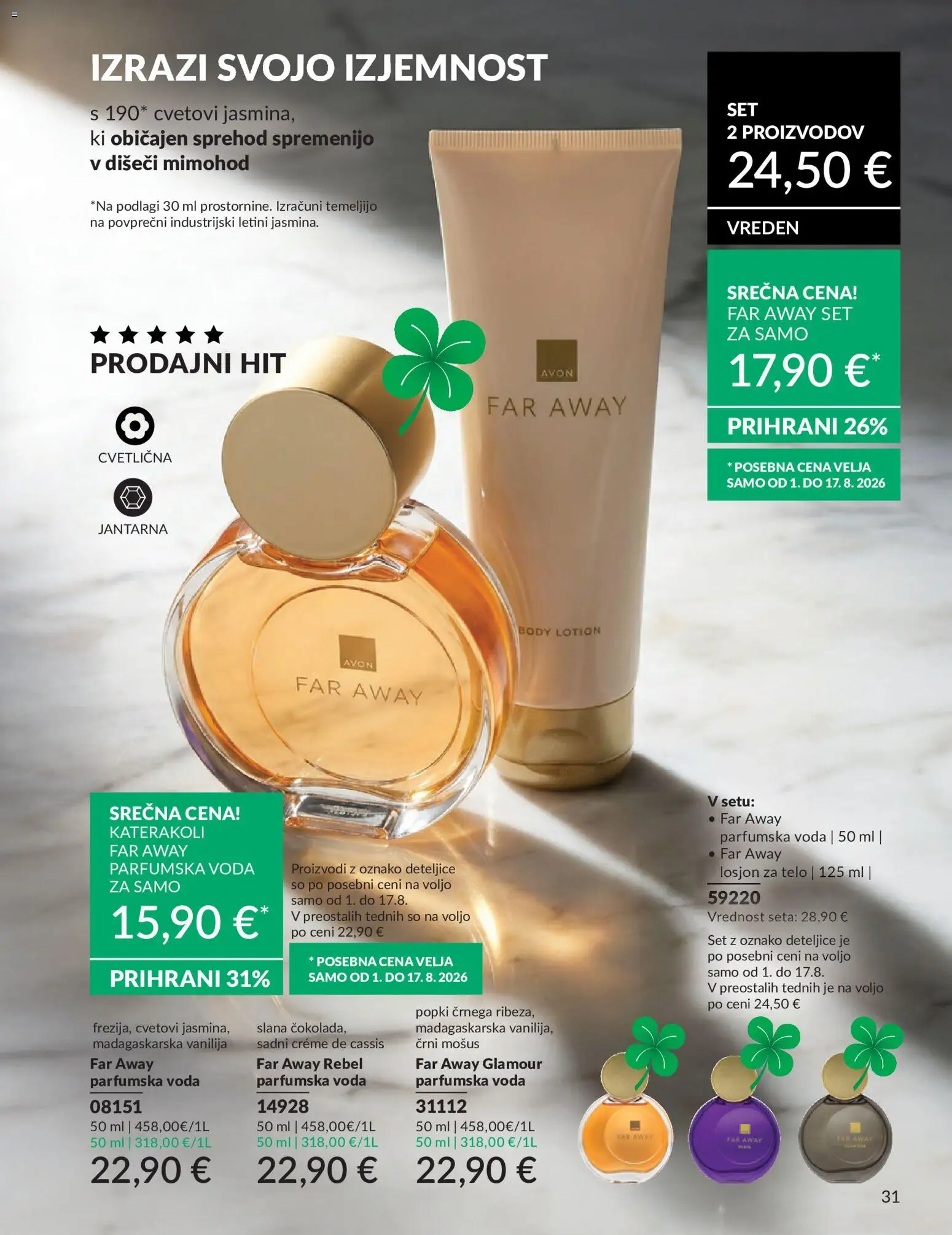 Novi Avon katalog ponudbe – veljaven od 01.08.2026 | Stran: 31