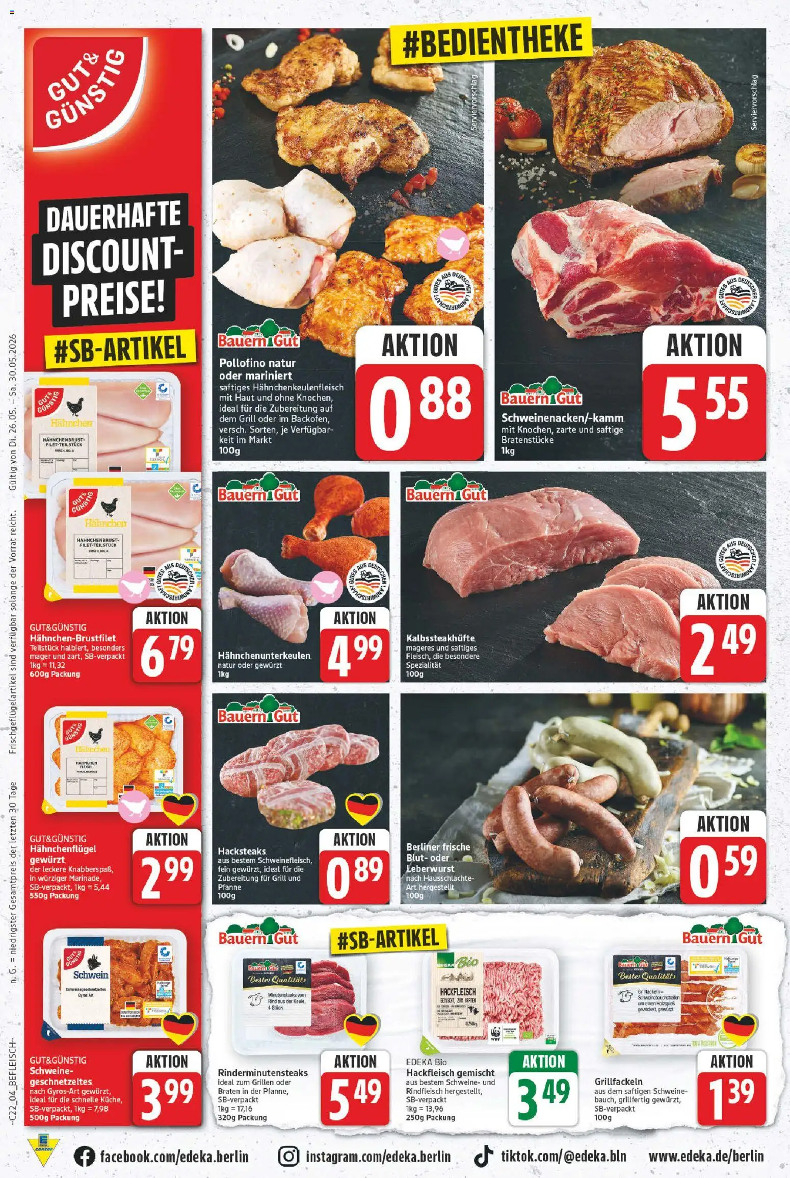 E center Prospekt – gültig ab 26.05.2026 | Seite: 6 | Produkte: Grill, Hahnchen, Hackfleisch, Hahnchenbrust