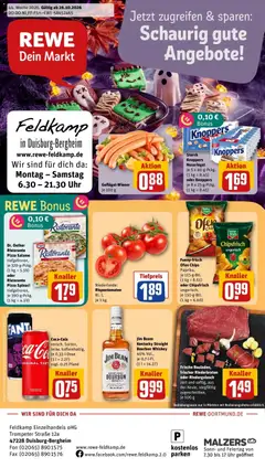 Rewe Prospekt Duisburg / Bergheim ab 26.10.2026 gültig