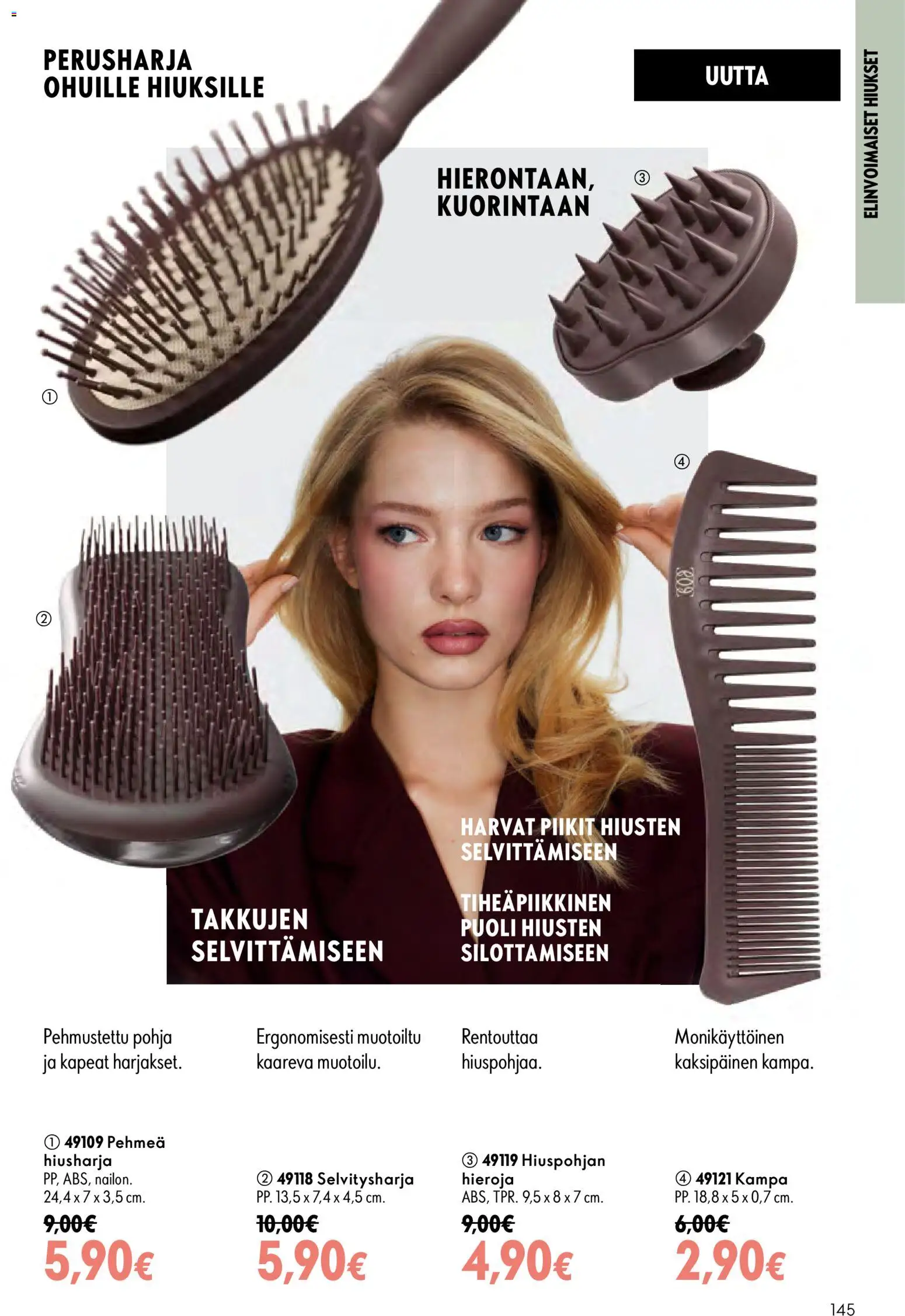 Oriflame tarjoukset – voimassa 16/09/2026 alkaen | Sivu: 145 | Tuotteet: Kampa, Hiusharja