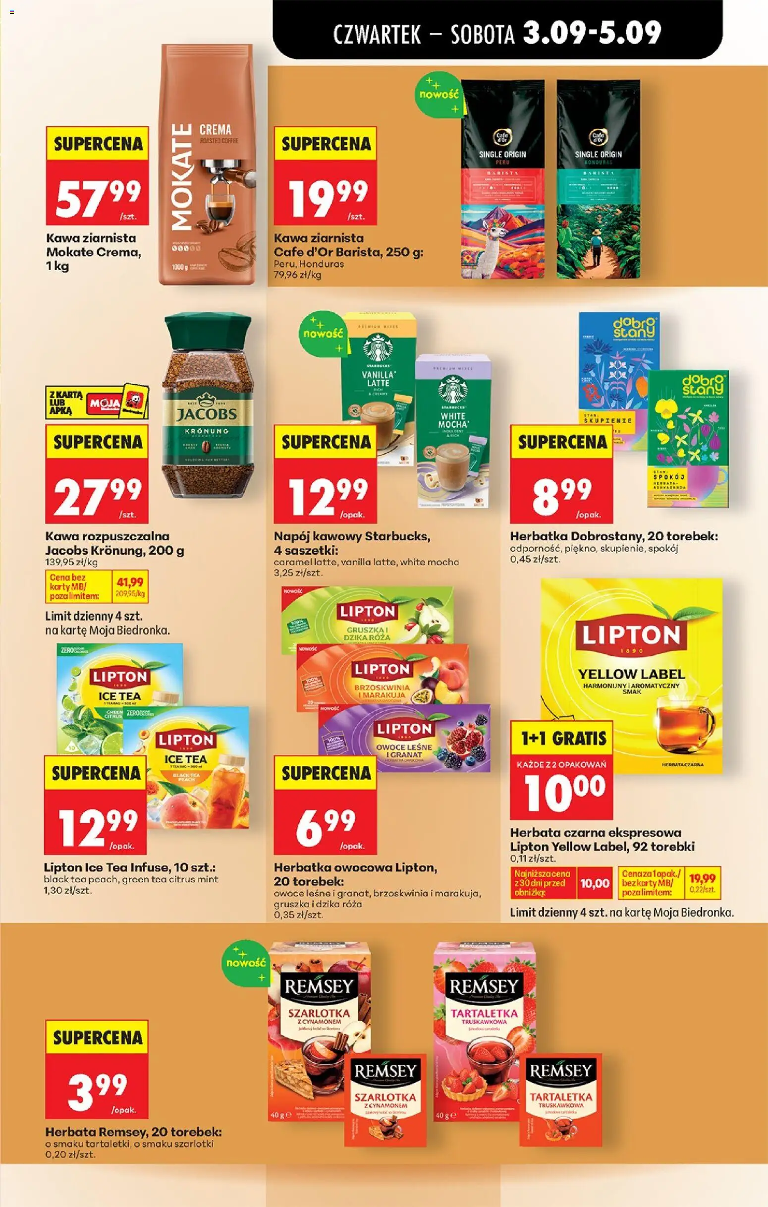 Biedronka Polsko leták - Codziennie niskie ceny od 03.09.2026 | Strana: 59 | Produkty: Crema, Karty, Marakuja, Stan