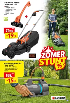 Hubo folder - Voorbeeld van een folder van Hubo, geldig van 01/07/2026 | Pagina: 3 | Producten: Maaier, Trimmer