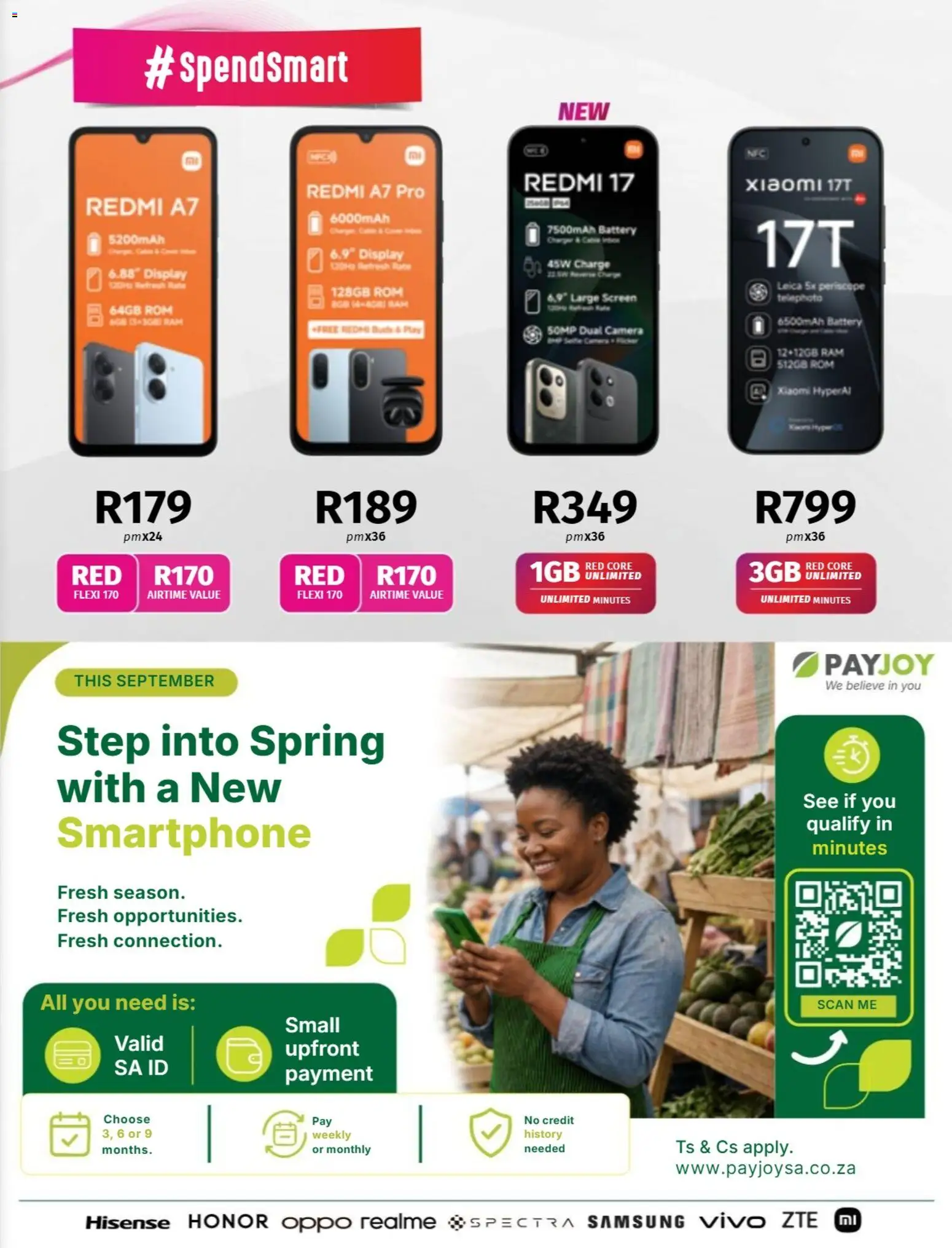 New Vodacom catalogue – valid from 08/09/2026 | Page: 19 | Products: Smartphone, Camera, Cable, Battery