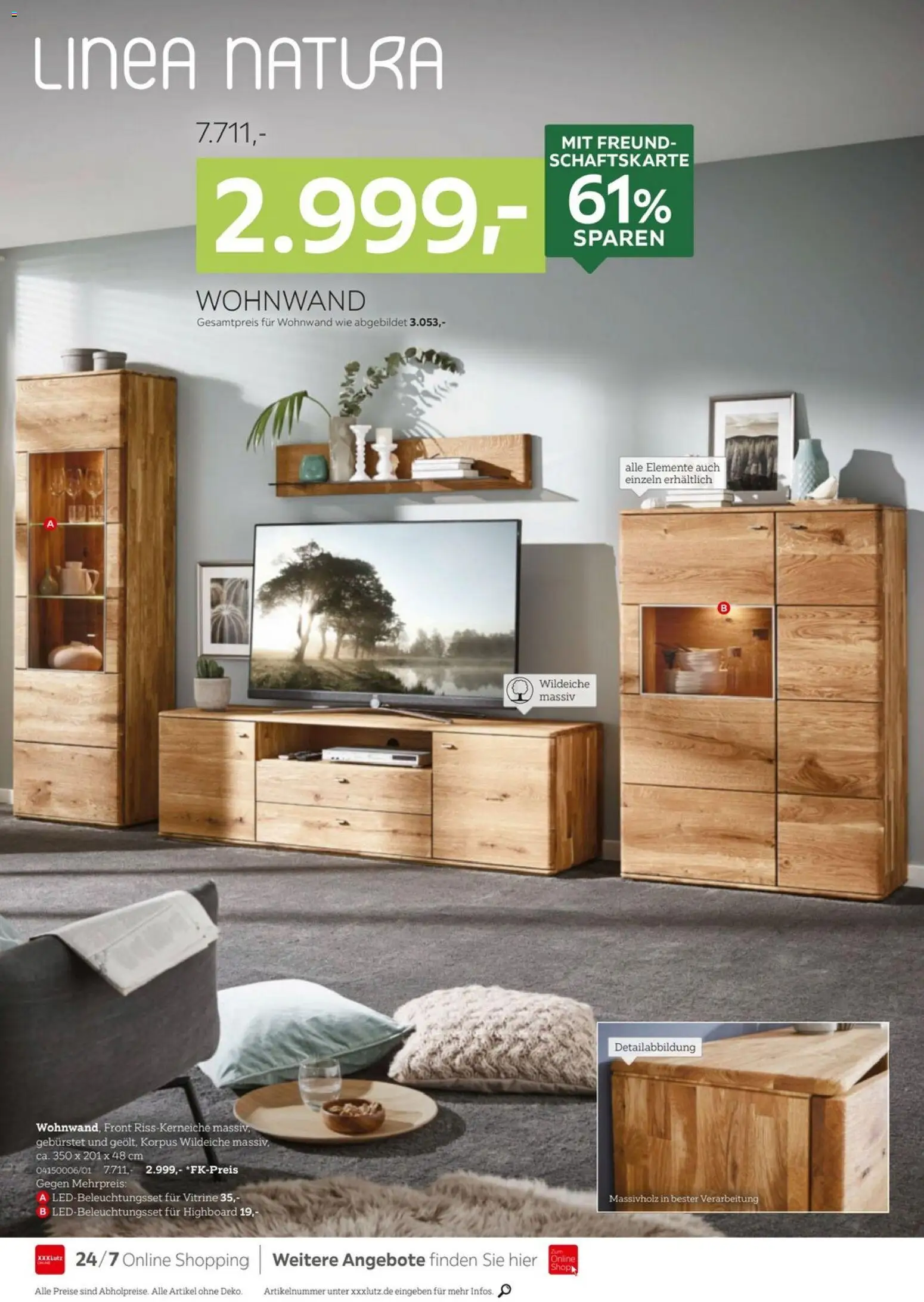 XXXLutz Bis zu 73% auf Wohnen – gültig ab 05.09.2026 | Seite: 6 | Produkte: Wohnwand, HIghboard, Vitrine