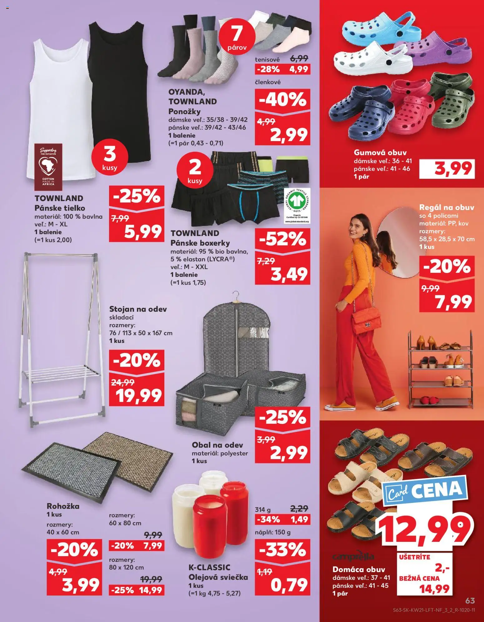 Kaufland SK akciós ujság - amely érvényes a következő dátumtól: 21.05.2026 | Oldal: 63 | Termékek: Só