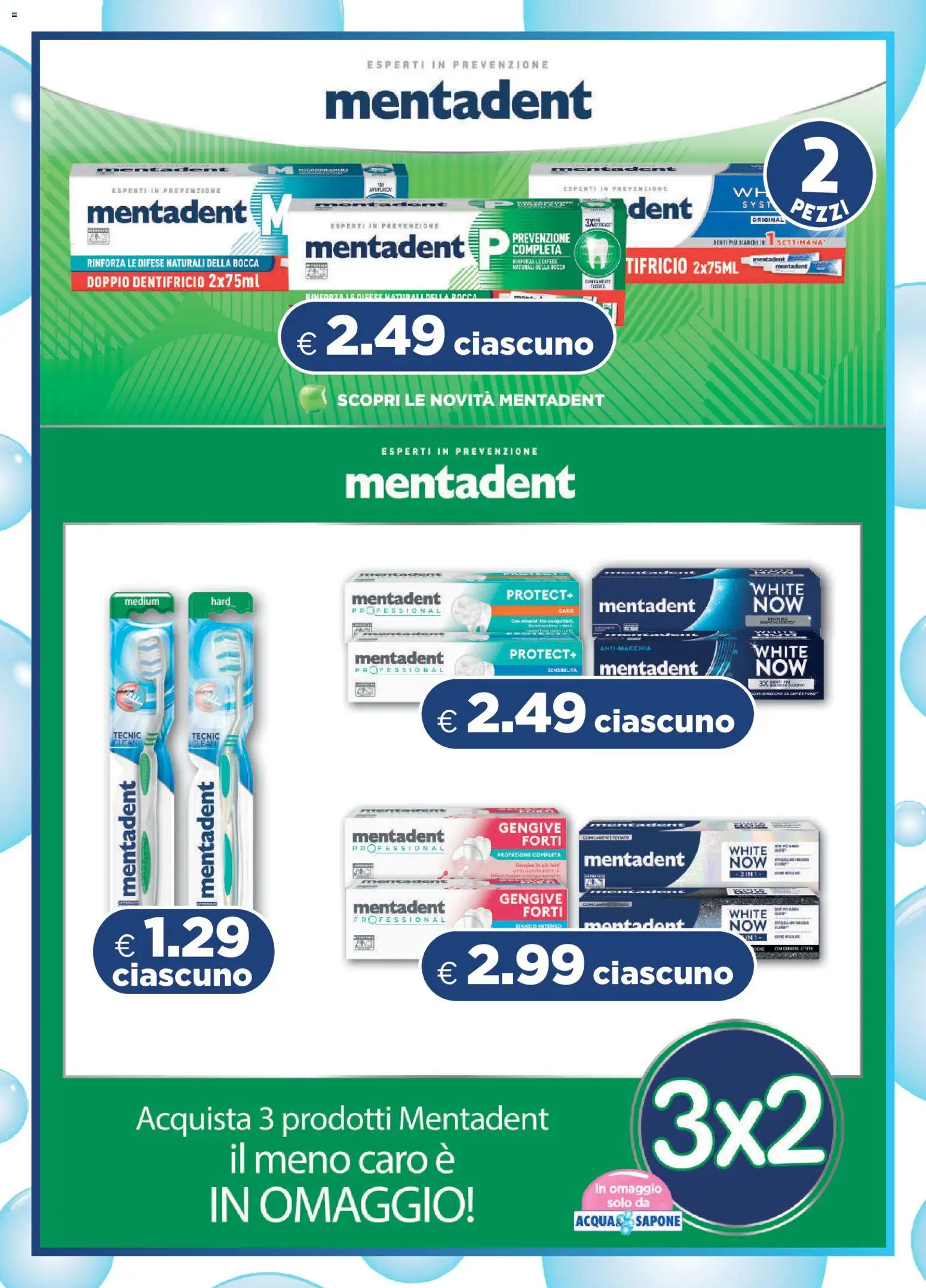 Volantino Acqua e Sapone del 19/07/2026 | Pagina: 15 | Prodotti: Dentifricio