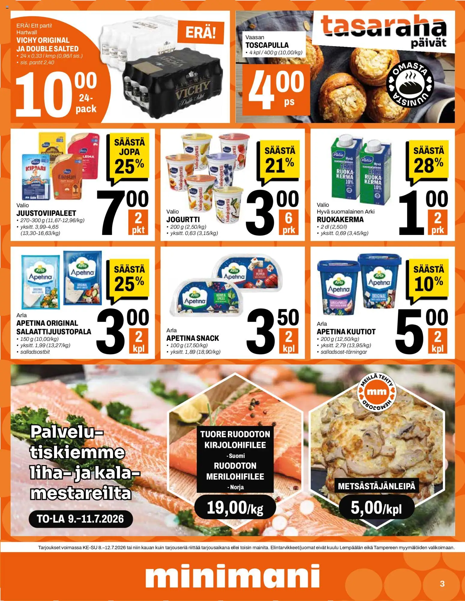 Minimani tarjoukset – voimassa 08/07/2026 alkaen | Sivu: 3