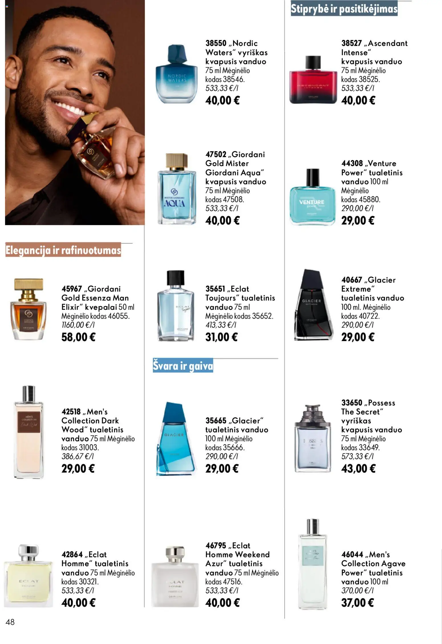 Oriflame akcijos nuo 24.06.2026 | Puslapis: 48 | Prekių: Kvapusis vanduo, Kvepalai, Tualetinis vanduo