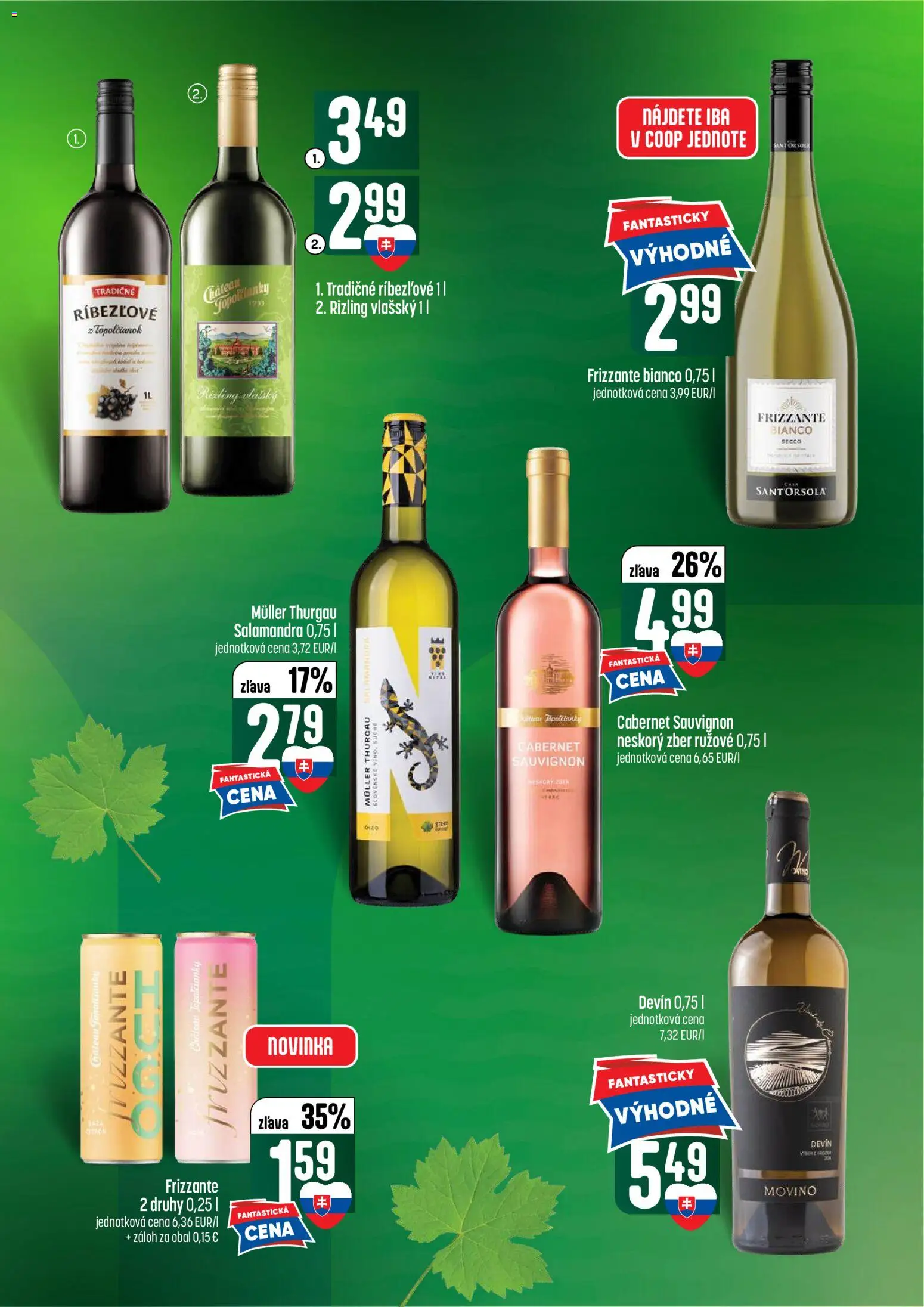 Nové COOP Jednota akcie – leták je platný od 25.06.2026 | Strana: 51