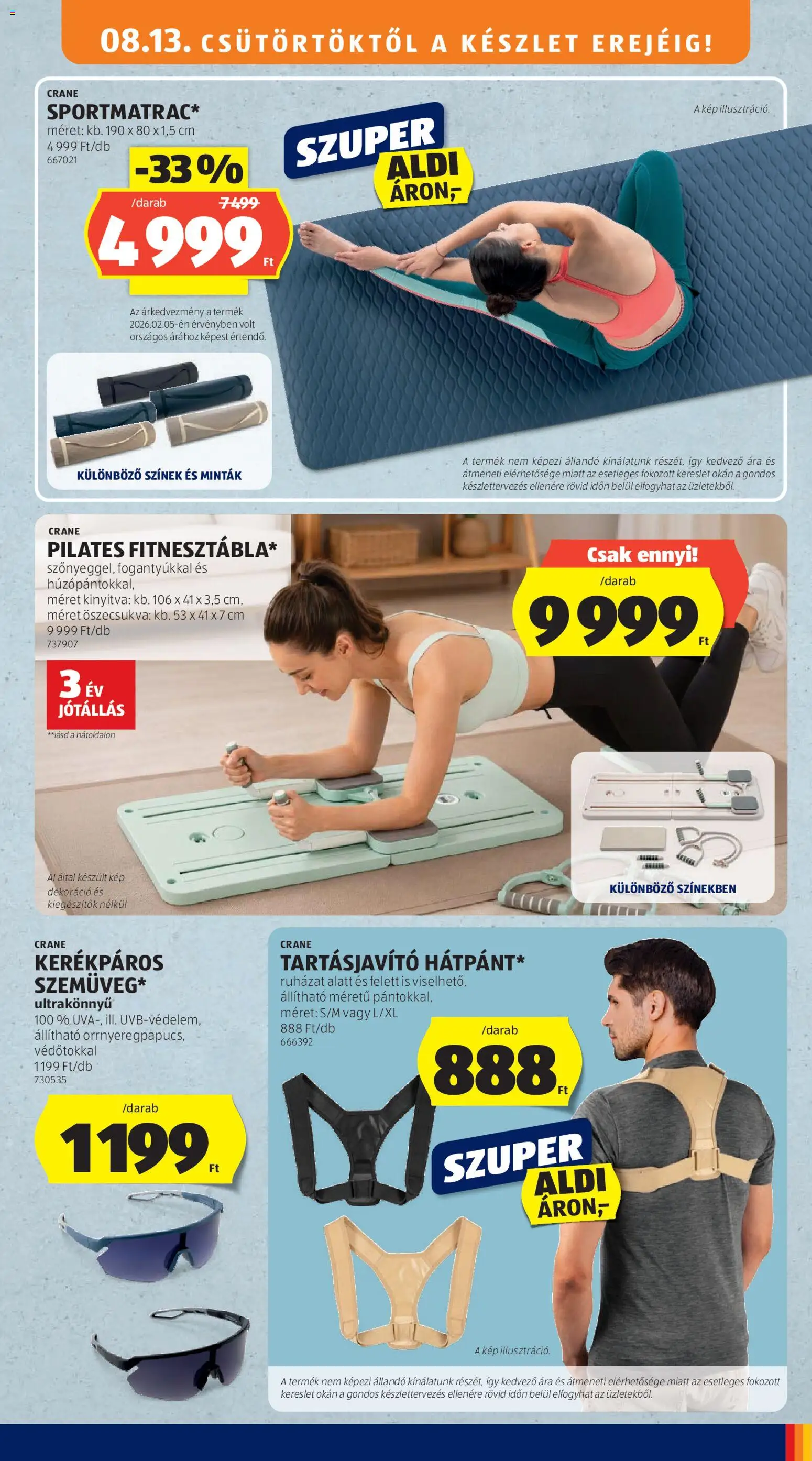 Aldi akciós ujság - amely érvényes a következő dátumtól: 2026.08.13. | Oldal: 3 | Termékek: Dekoráció