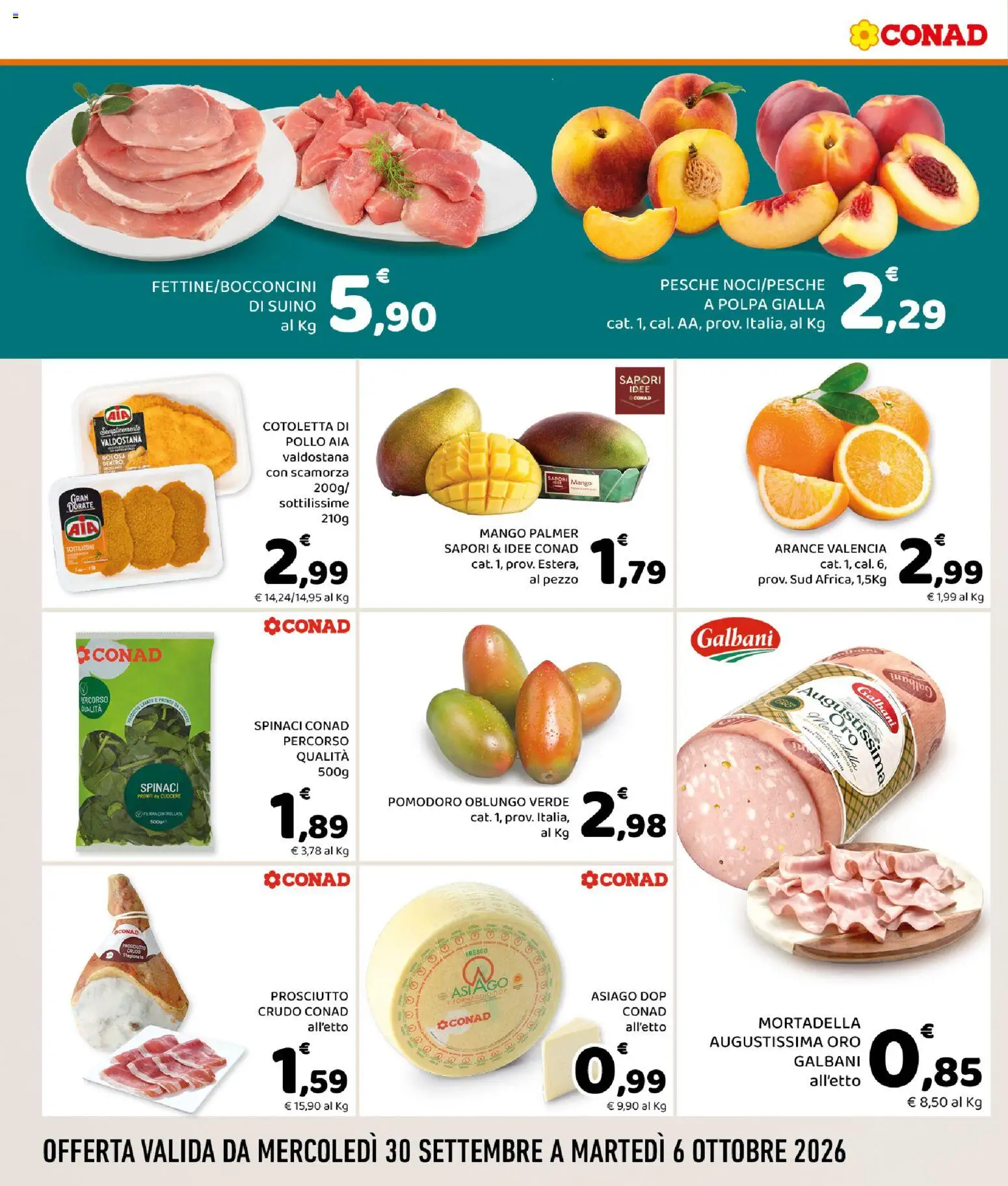 Volantino Conad del 30/09/2026 | Pagina: 2