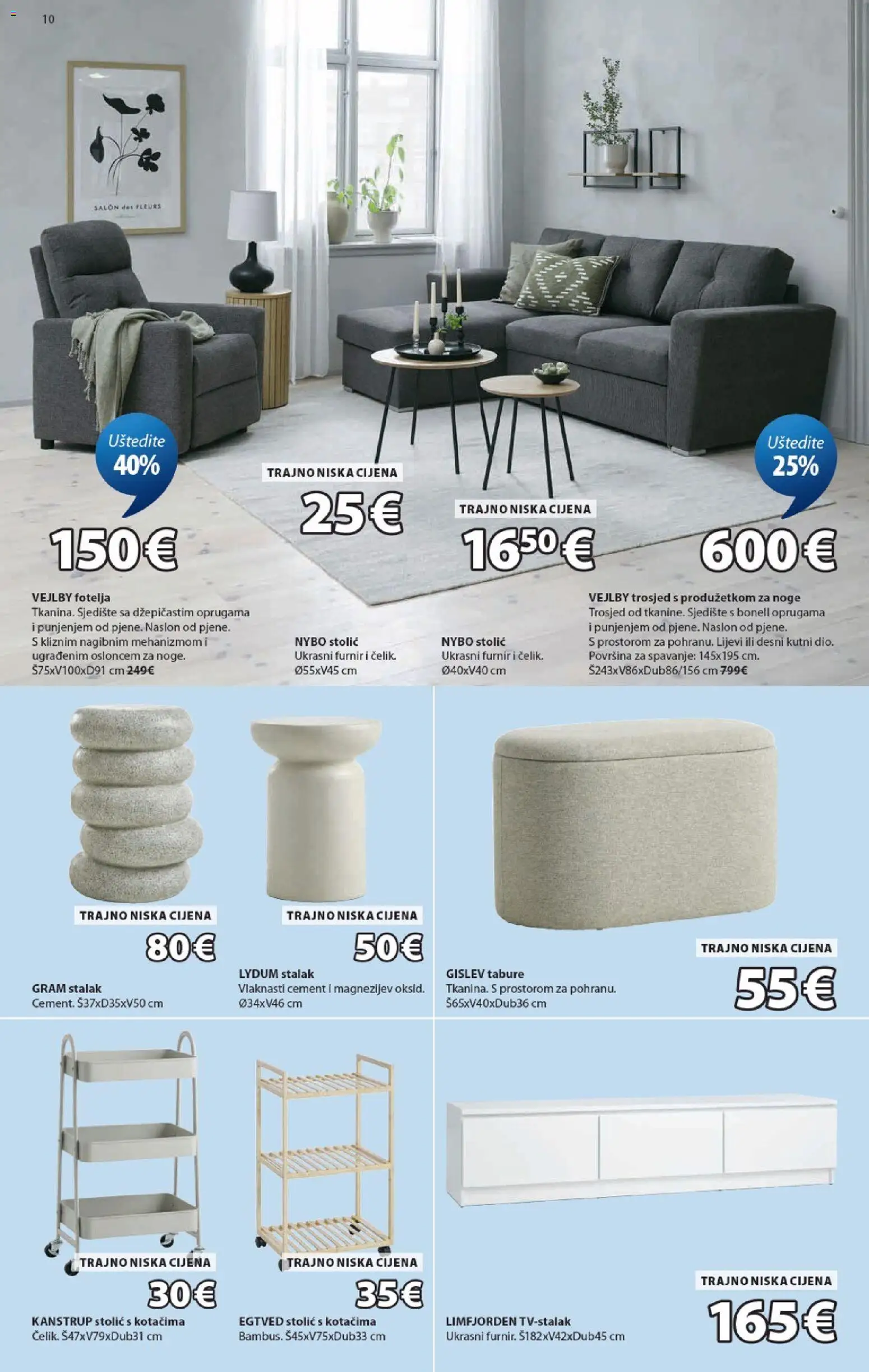 JYSK katalog | vrijedi od 02.09.2026 | Stranica: 10