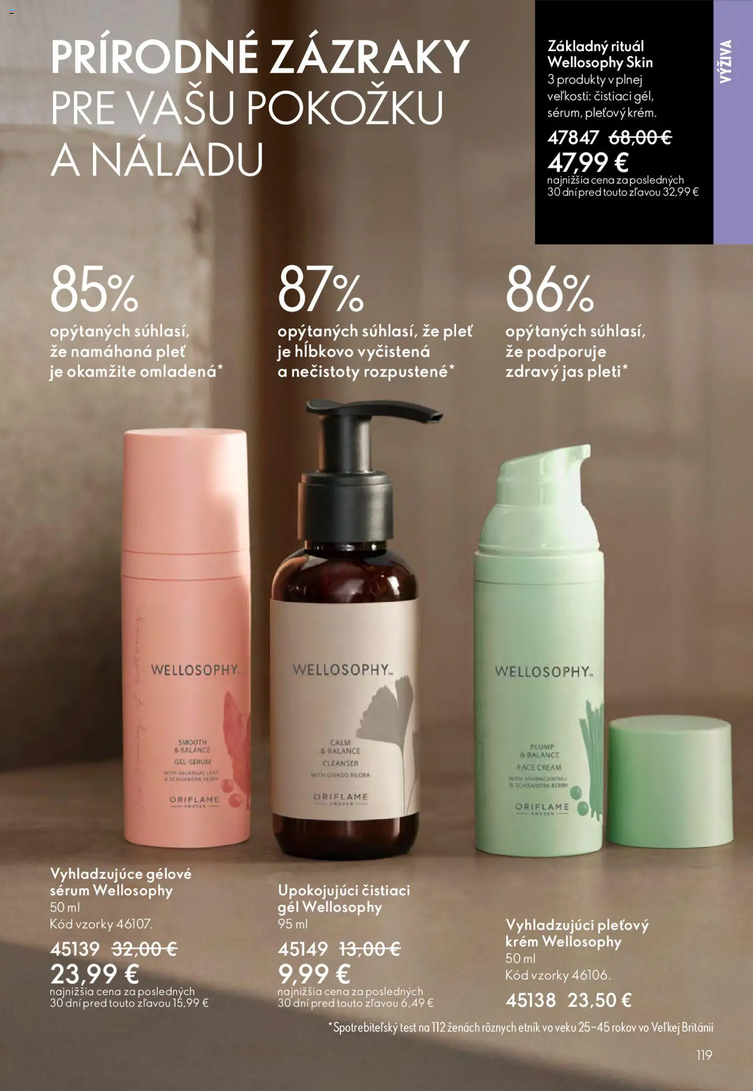Nové Oriflame akcie – leták je platný od 06.05.2026 | Strana: 119 | Produkty: Ashwagandha, Krém