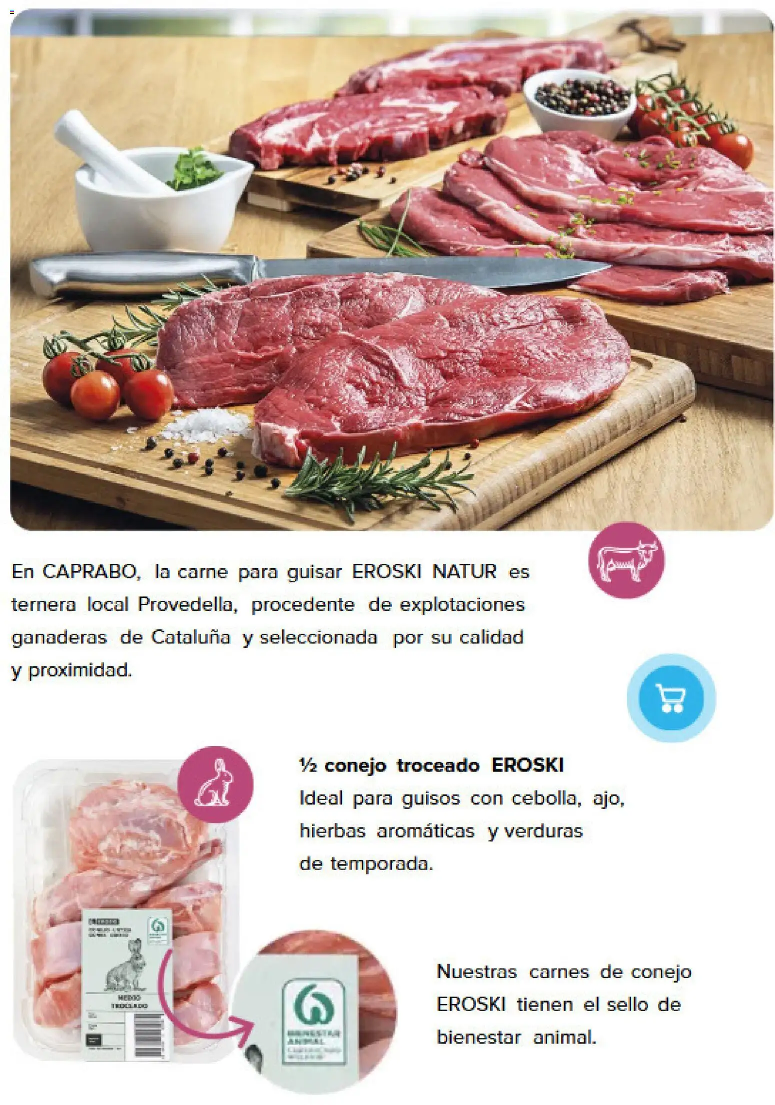 Caprabo Revista │ válido desde el 01/10/2026 | Página: 28 | Productos: Verduras, Conejo, Carne, Hierbas