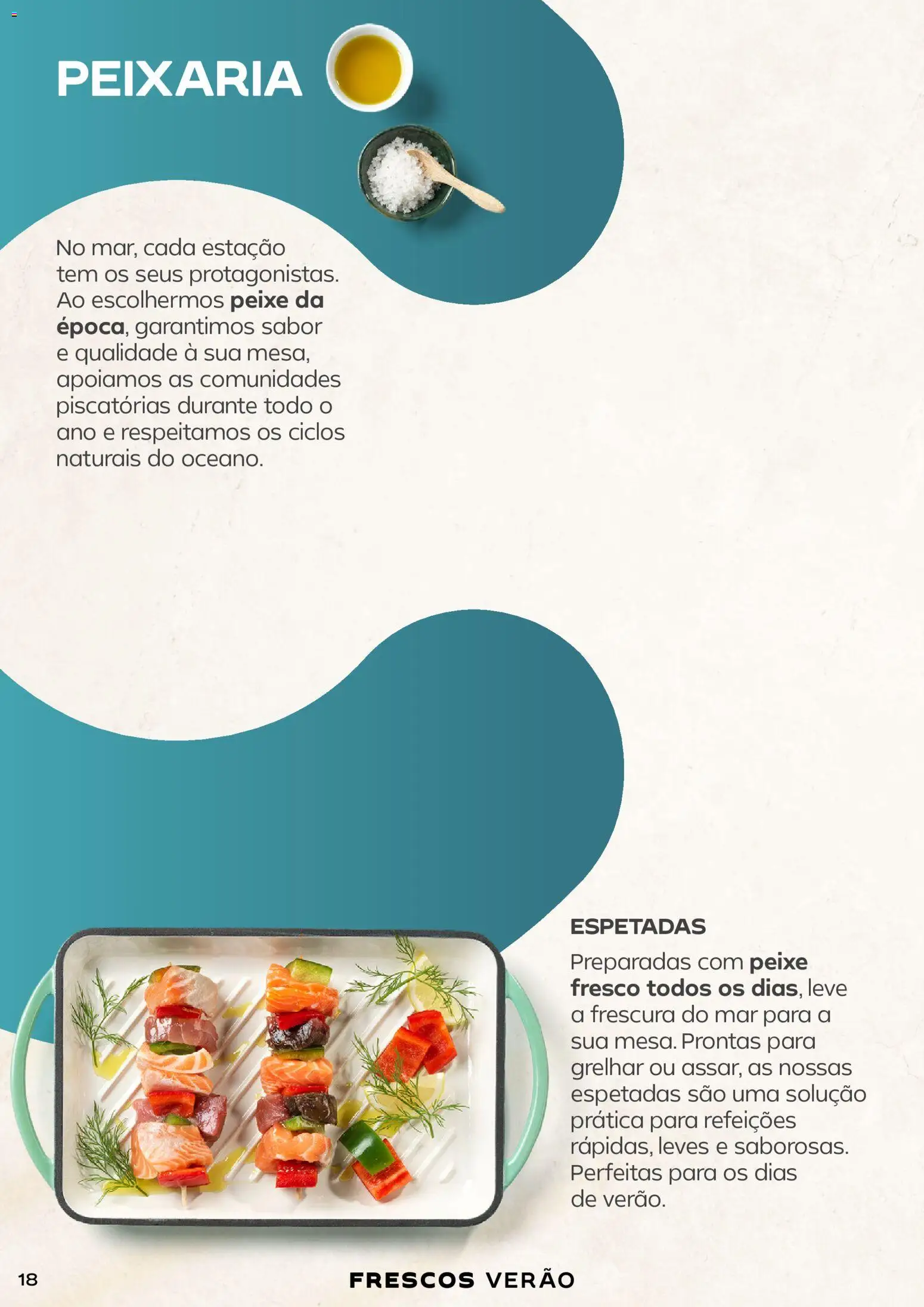Continente - Frescos Frescura do Verão │ válido de 16.06.2026 | Página: 18 | Produtos: Peixe