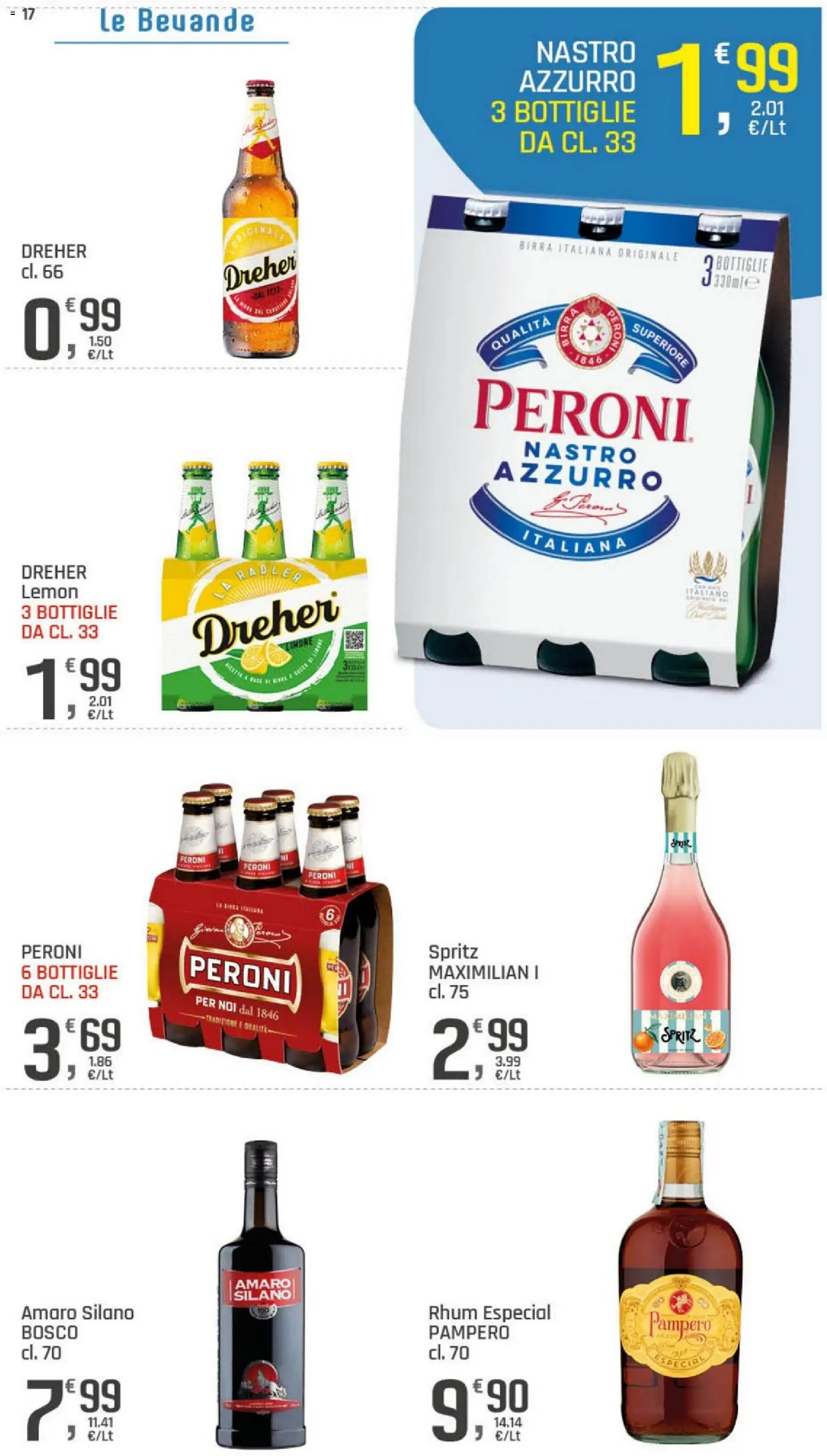 Volantino DOK del 02/09/2026 | Pagina: 17 | Prodotti: Birra, Limone, Radler, Amaro