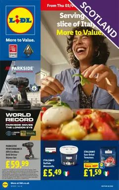 Preview of Weekly offers Lidl Scotland valid from 03/09/2026