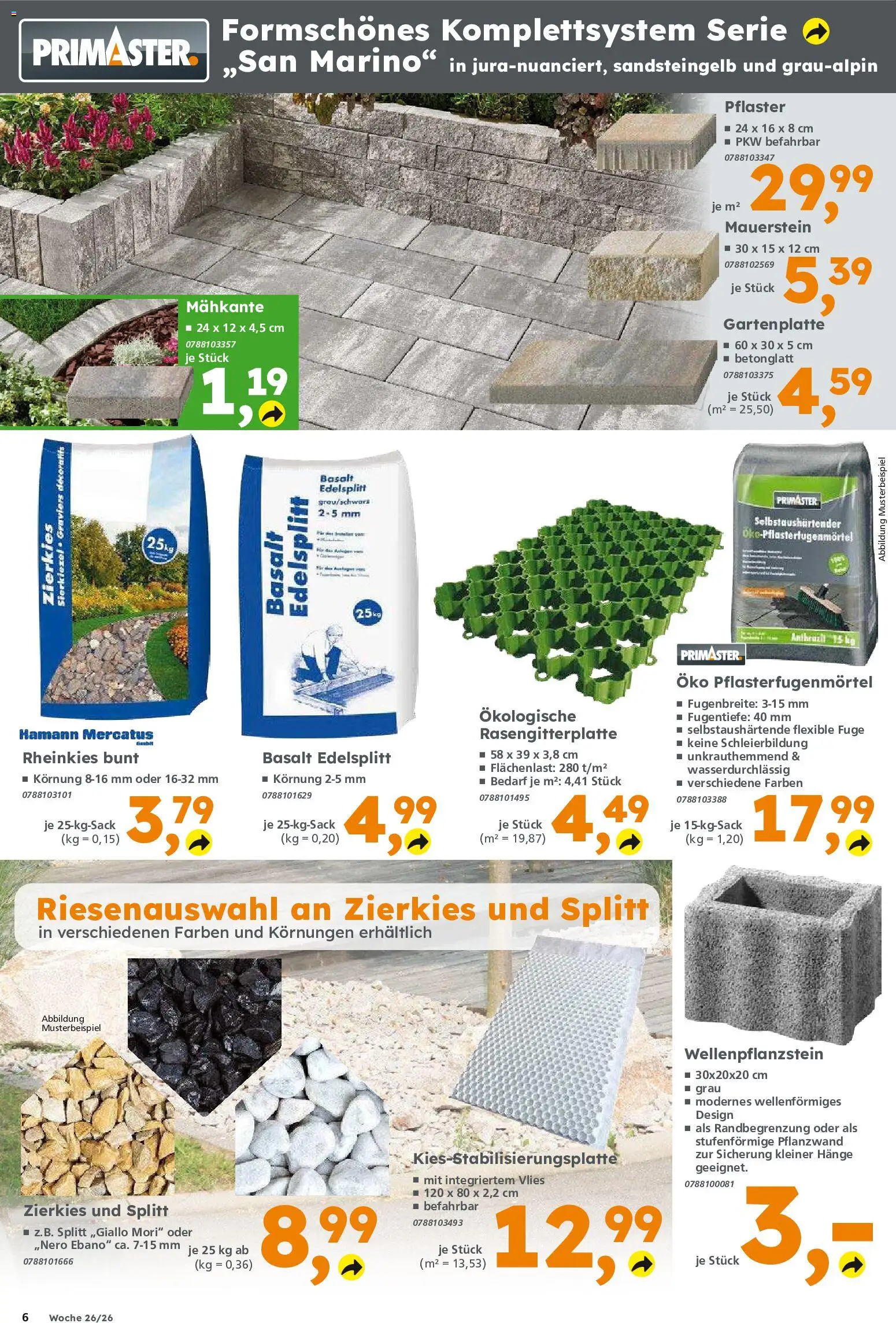 Globus Baumarkt Prospekt – gültig ab 22.06.2026 | Seite: 6